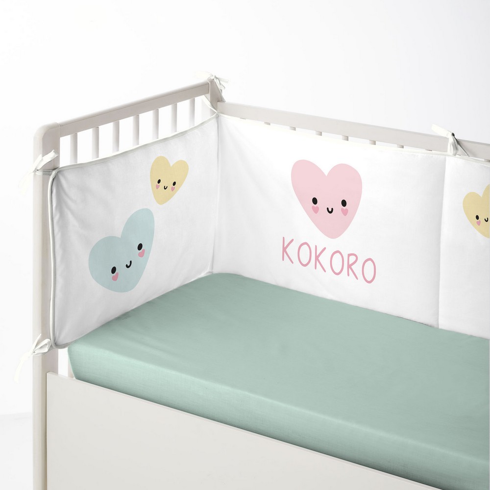 Cot protector Cool Kids Kokoro (60 x 60 x 60 + 40 cm)