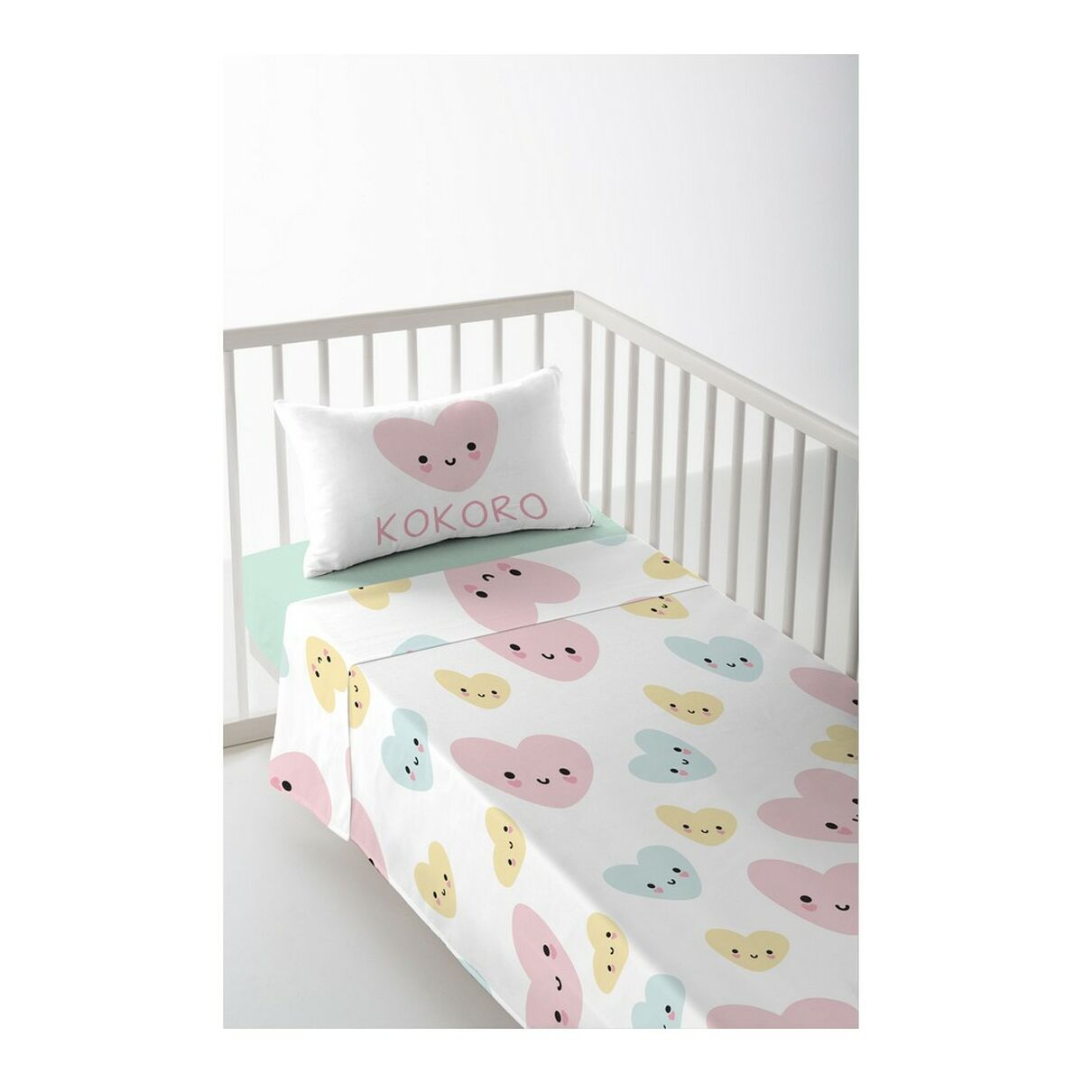 Drap de lit de bébé Cool Kids Kokoro 100 x 130 cm