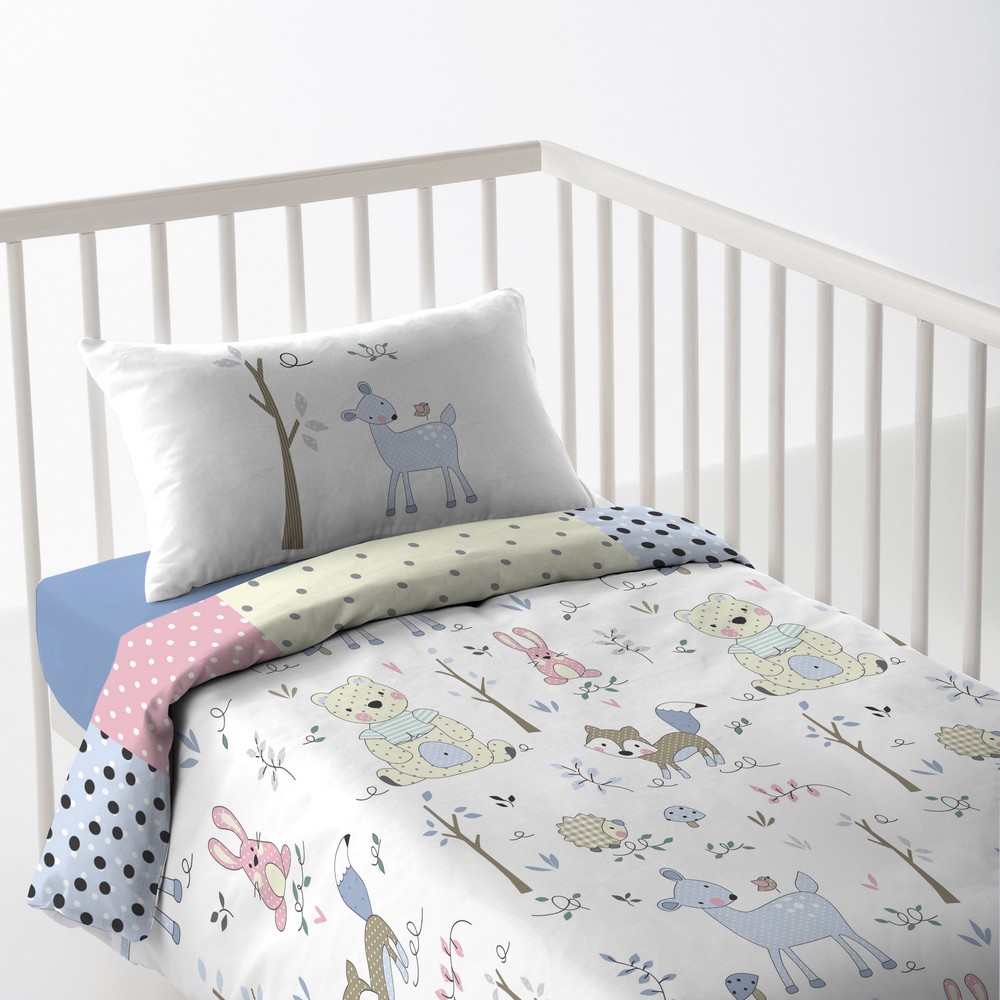 Cot Quilt Cover Cool Kids Forest (115 x 145 cm) (80cm cot)