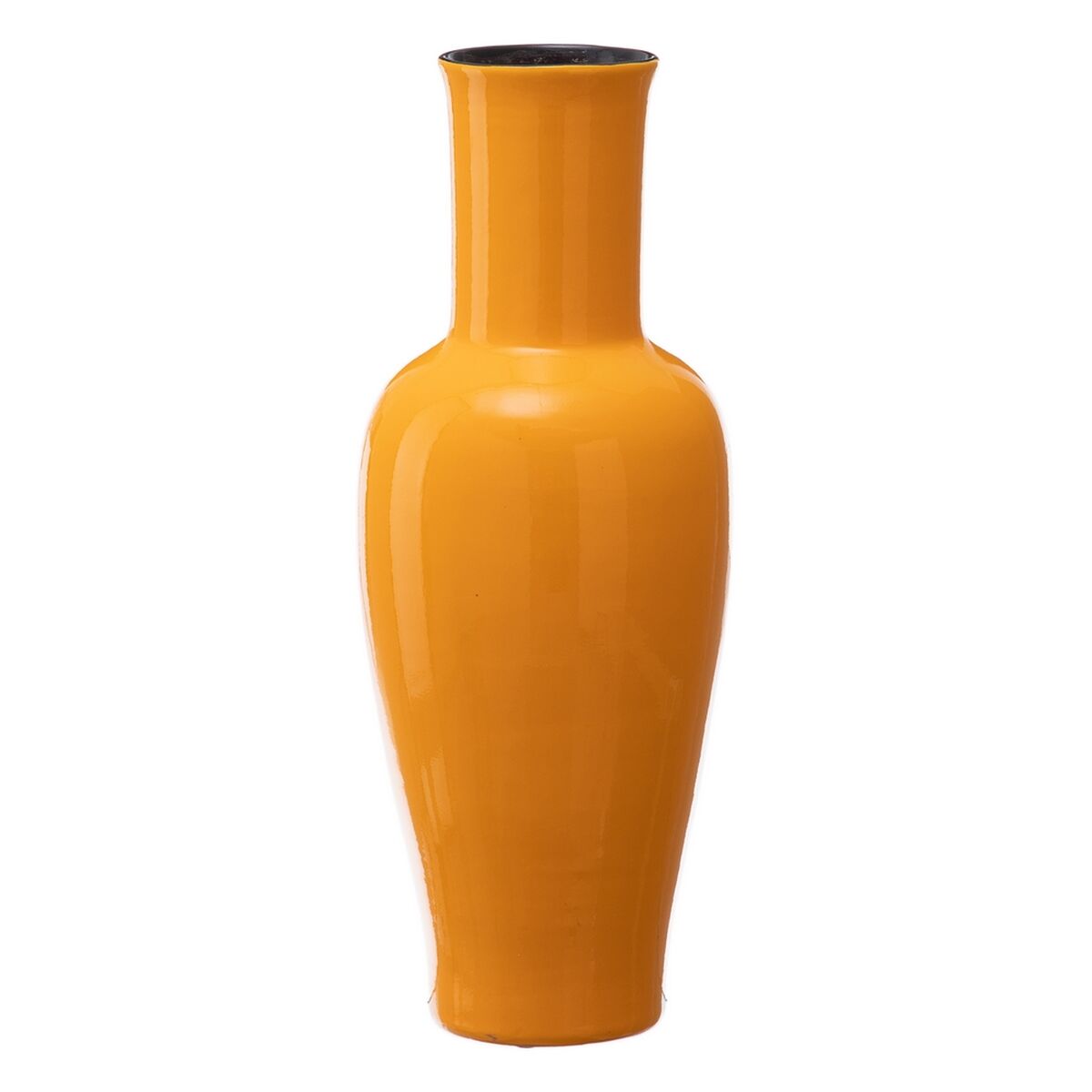 Vase 21,5 x 21,5 x 52,5 cm Céramique Jaune