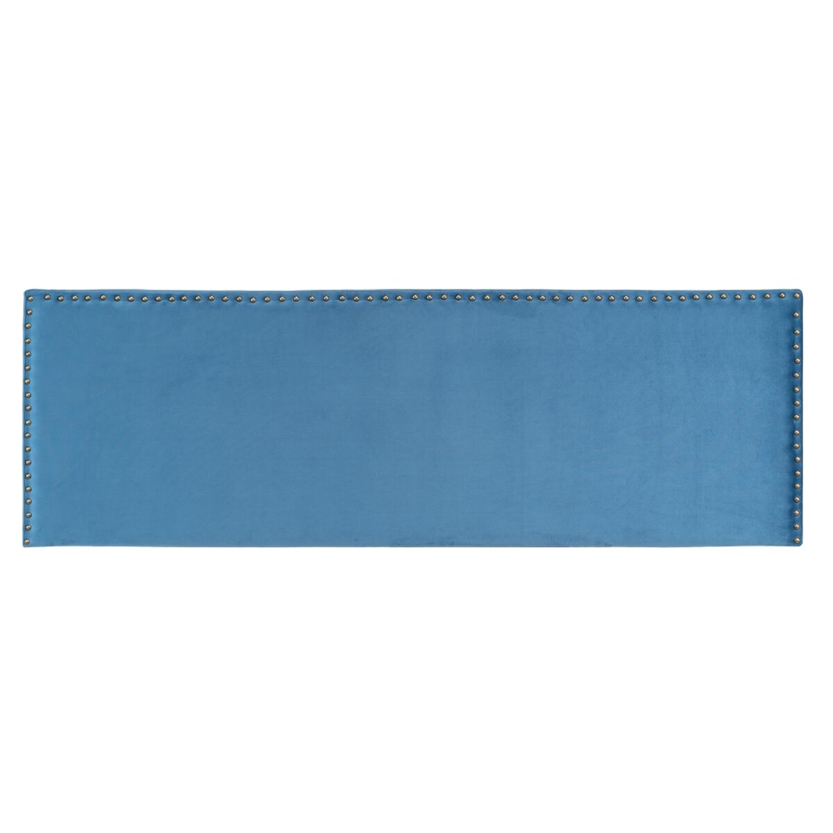 Tête de lit 180 x 6 x 60 cm Tissu Synthétique Bleu