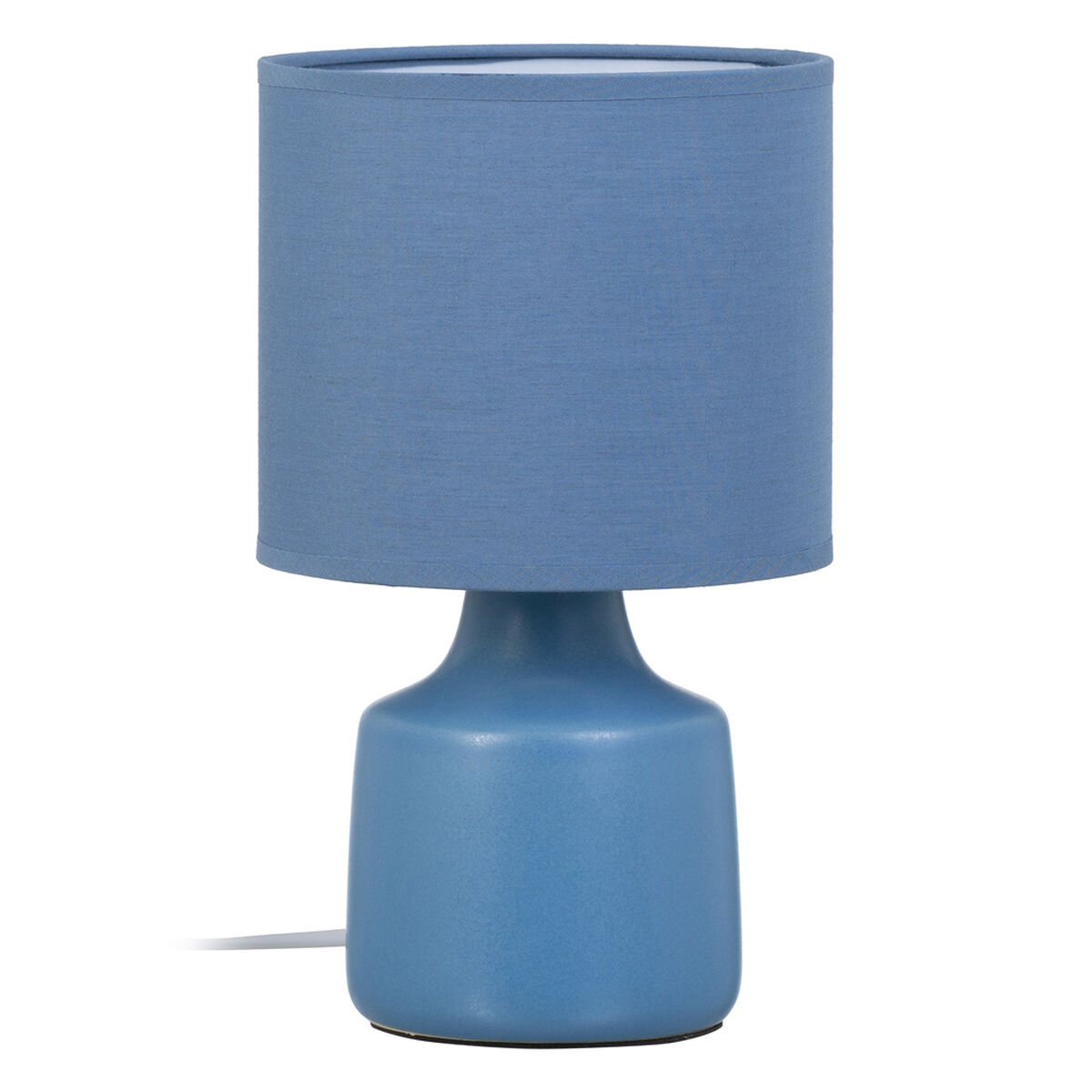Lampe de bureau Bleu Céramique 40 W 220-240 V 16 x 16 x 27 cm