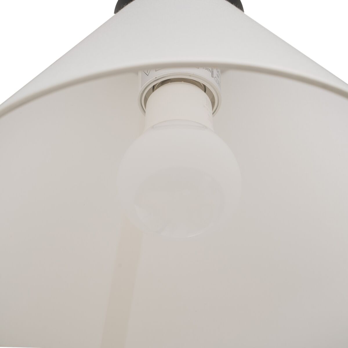 Wall Lamp 25 x 37 x 60 cm Black Metal Modern