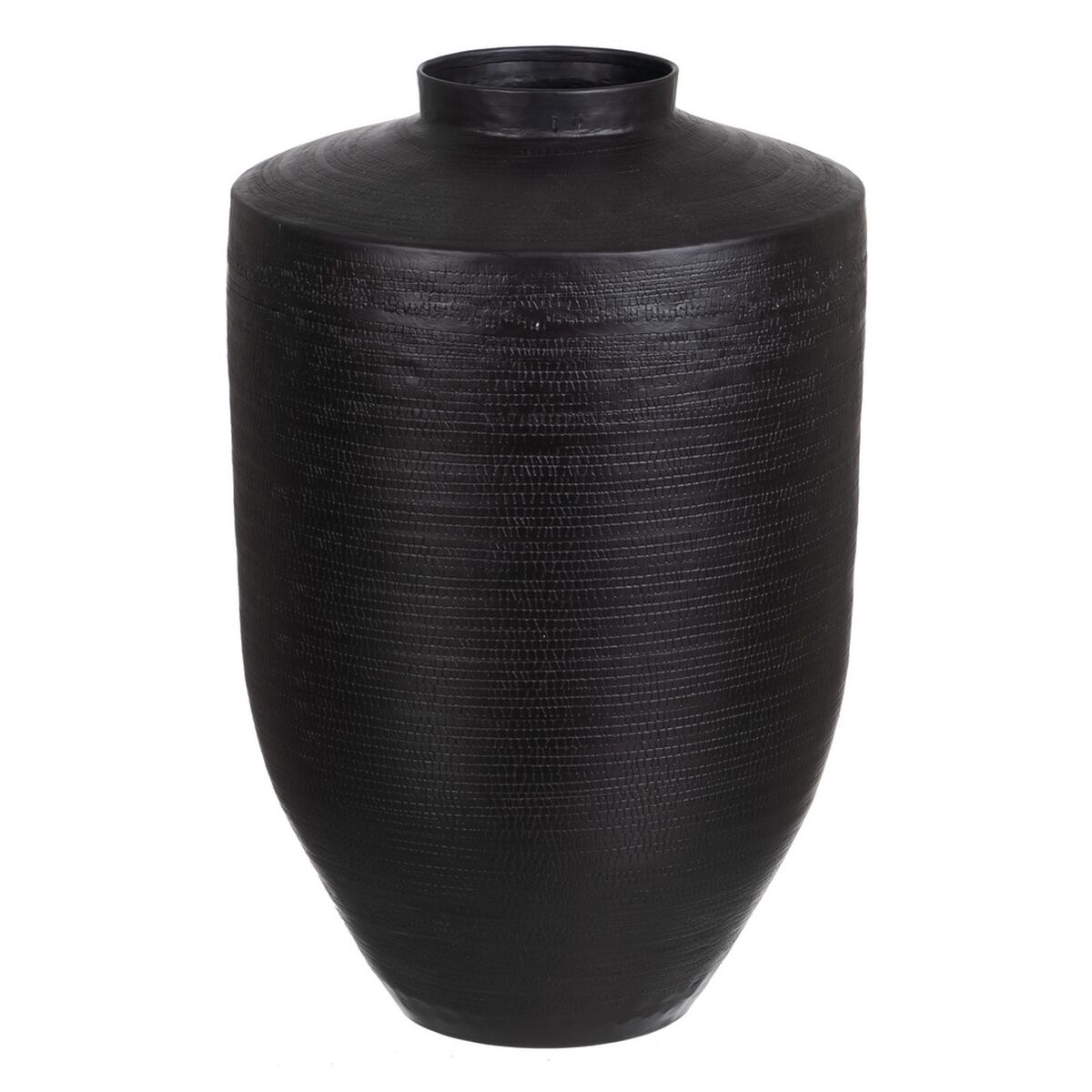 Vase Sort Aluminium 26,5 x 26,5 x 41 cm