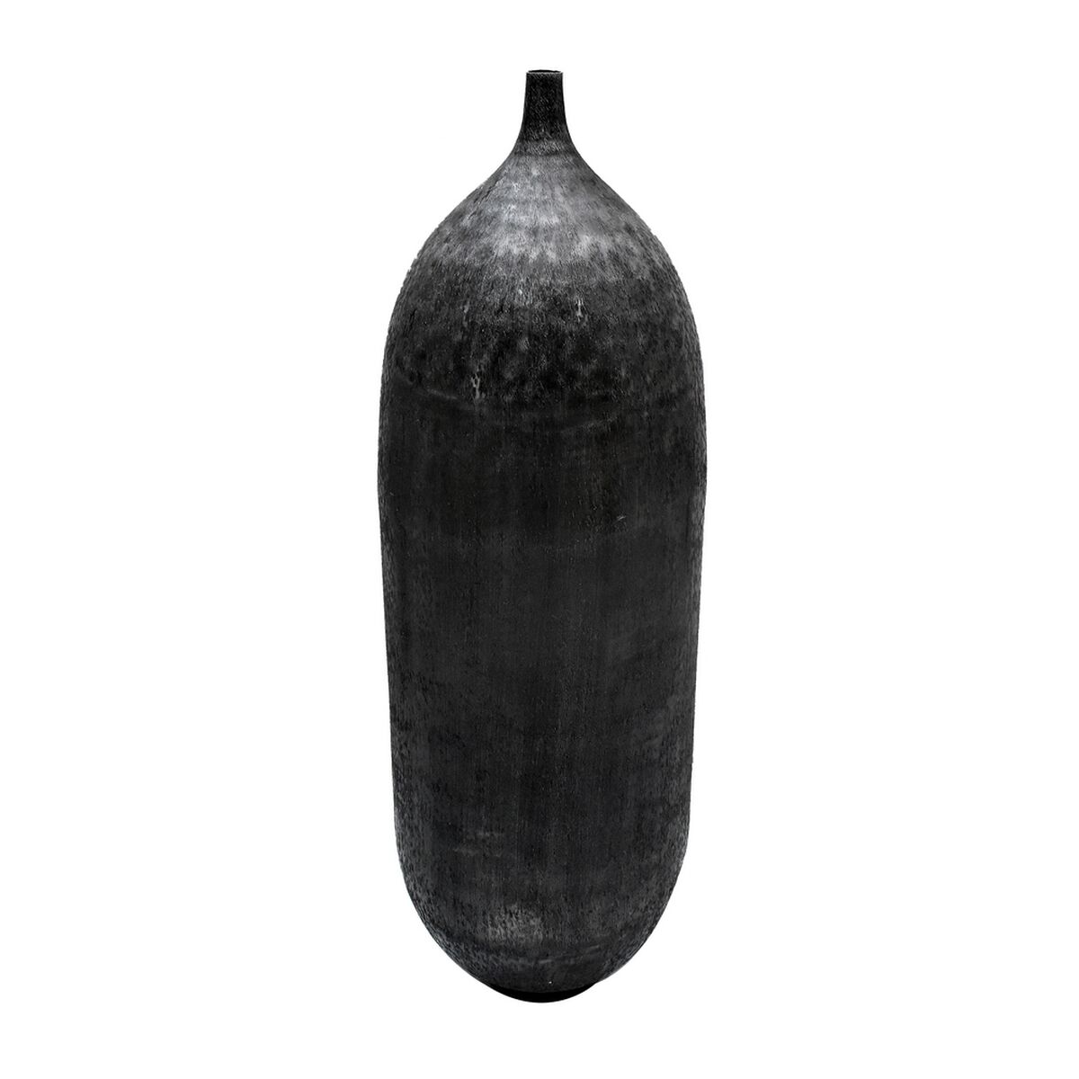 Vase Noir 33 x 33 x 120 cm Aluminium