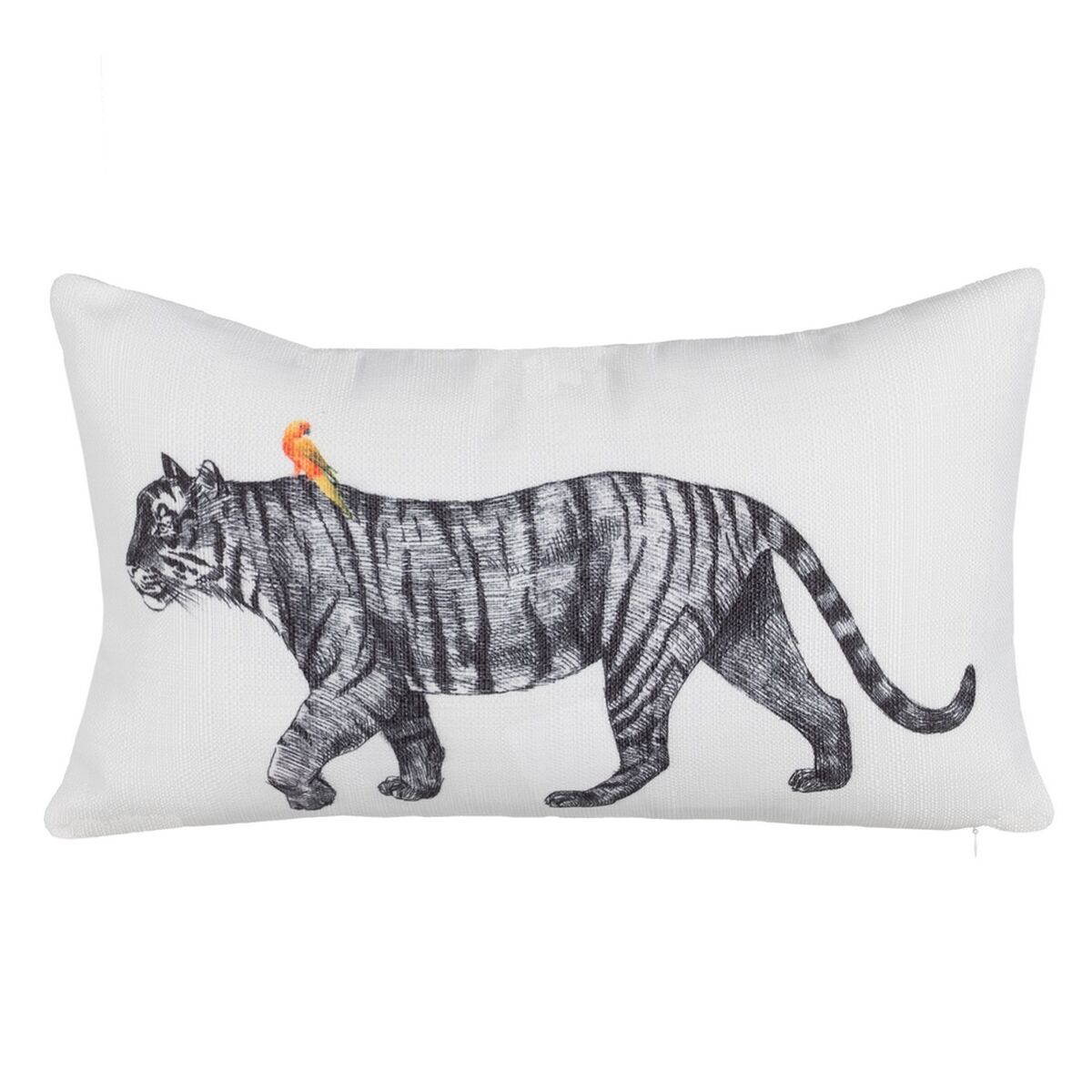 Coussin Polyester Tigre 50 x 30 cm