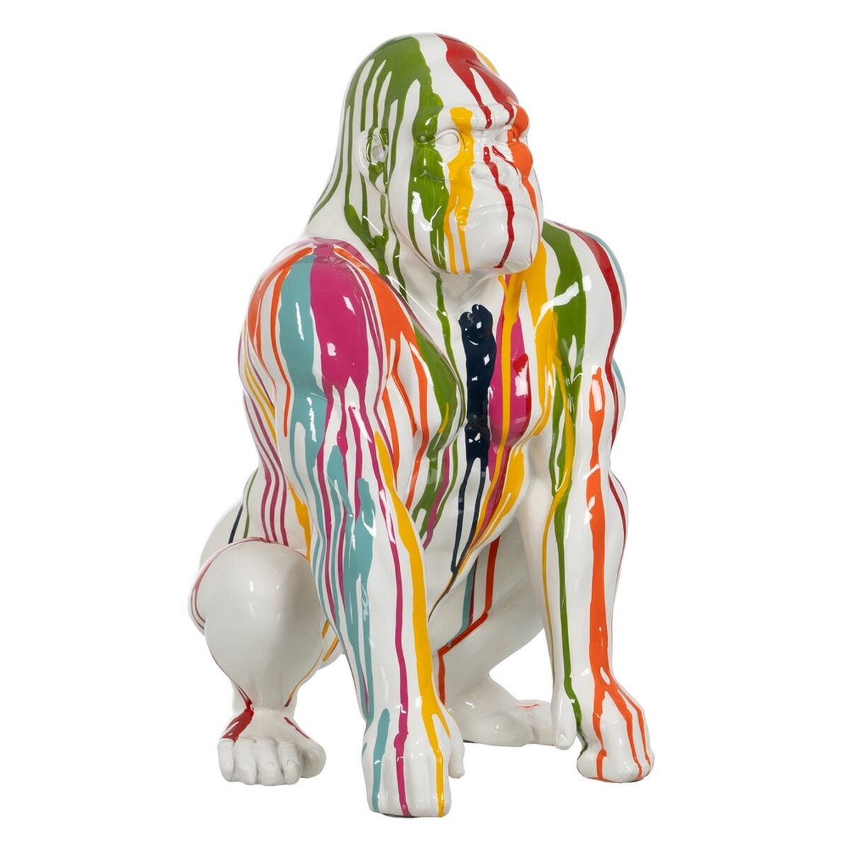 Figurine Décorative Gorille 29,5 x 28 x 45 cm