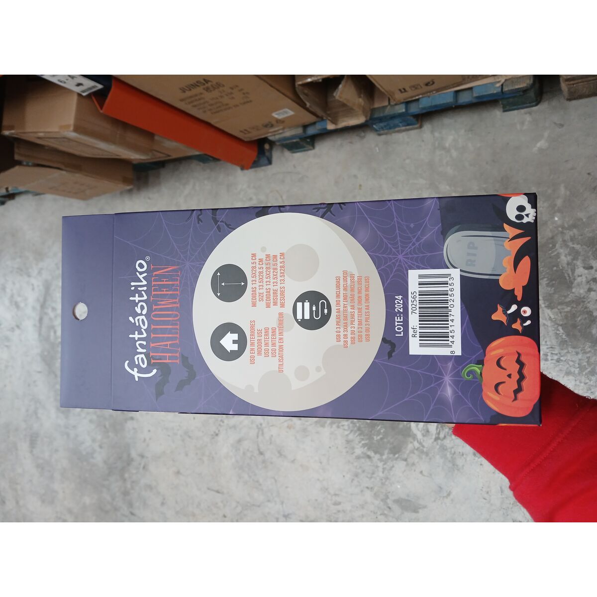 Halloween Decorations Juinsa 13 x 28 cm Ghost