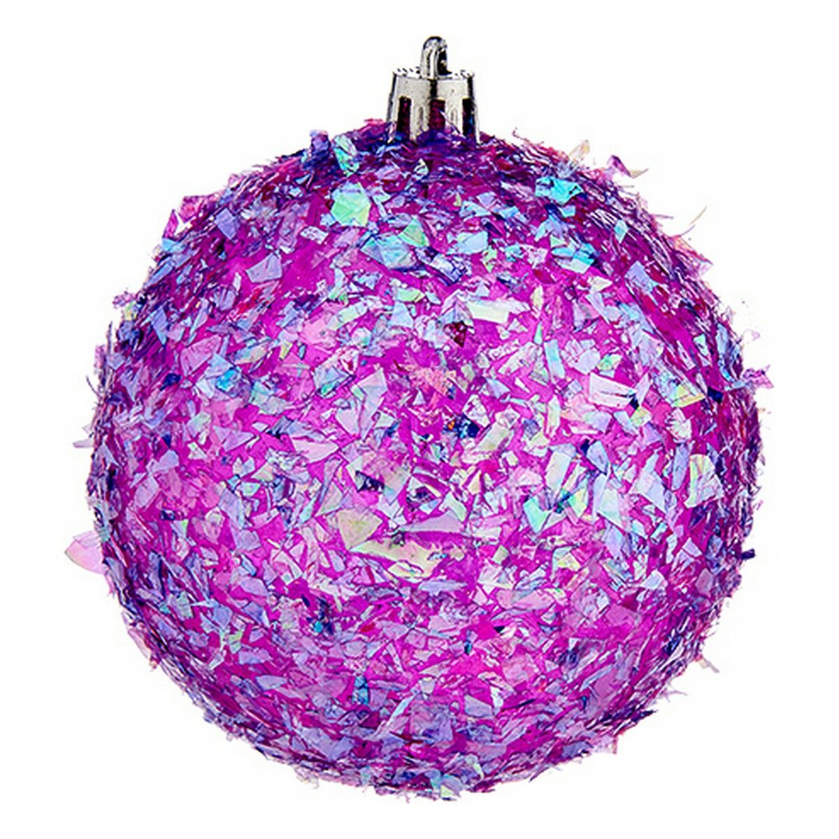Boules de Noël Ø 8 cm Violet PVC
