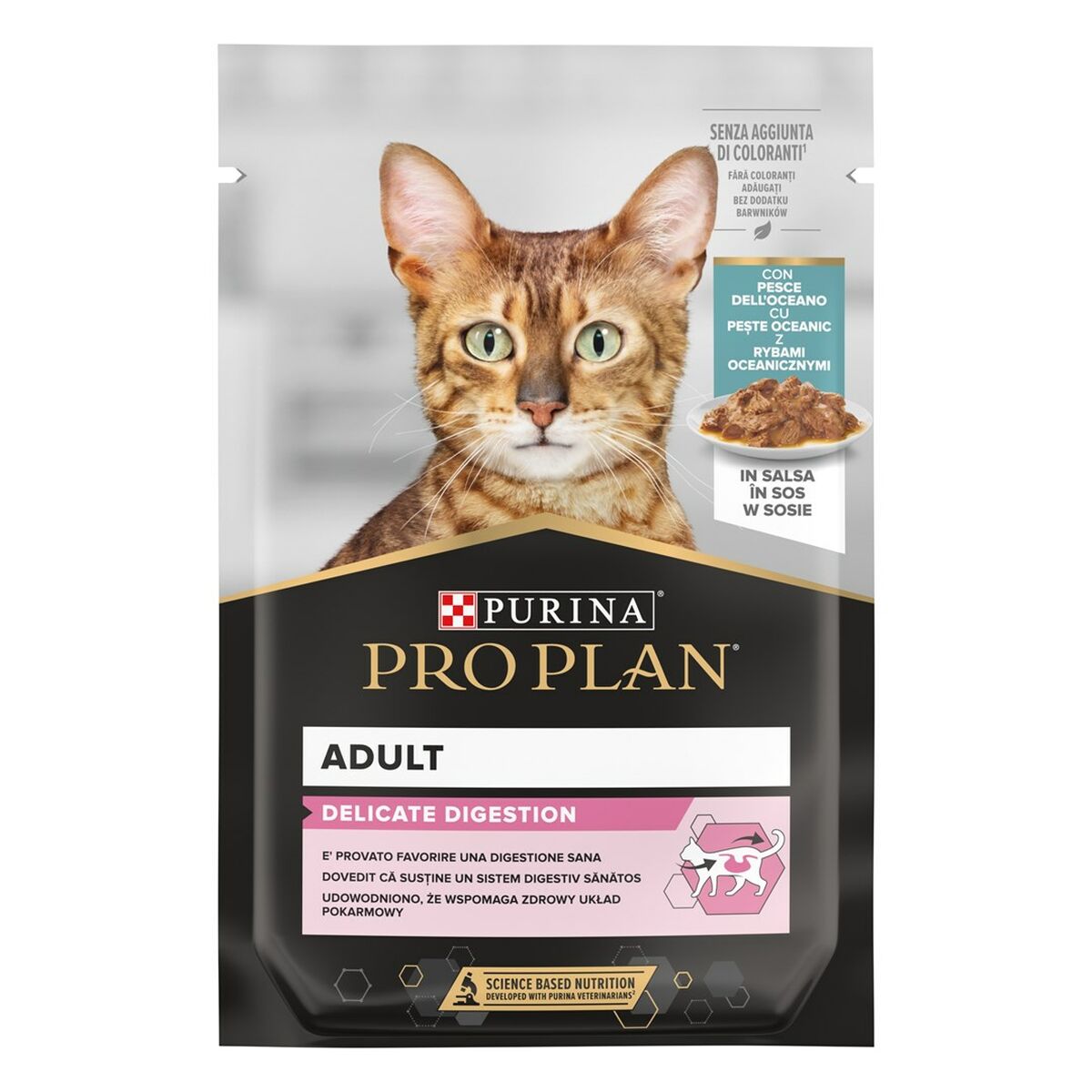 Aliments pour chat Purina Pro Plan Delicate Dinde Poisson