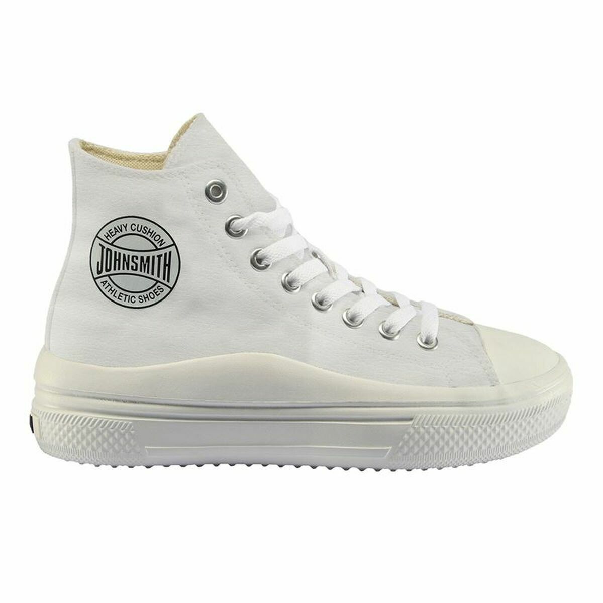 Baskets Casual pour Femme John Smith Licy High Blanc