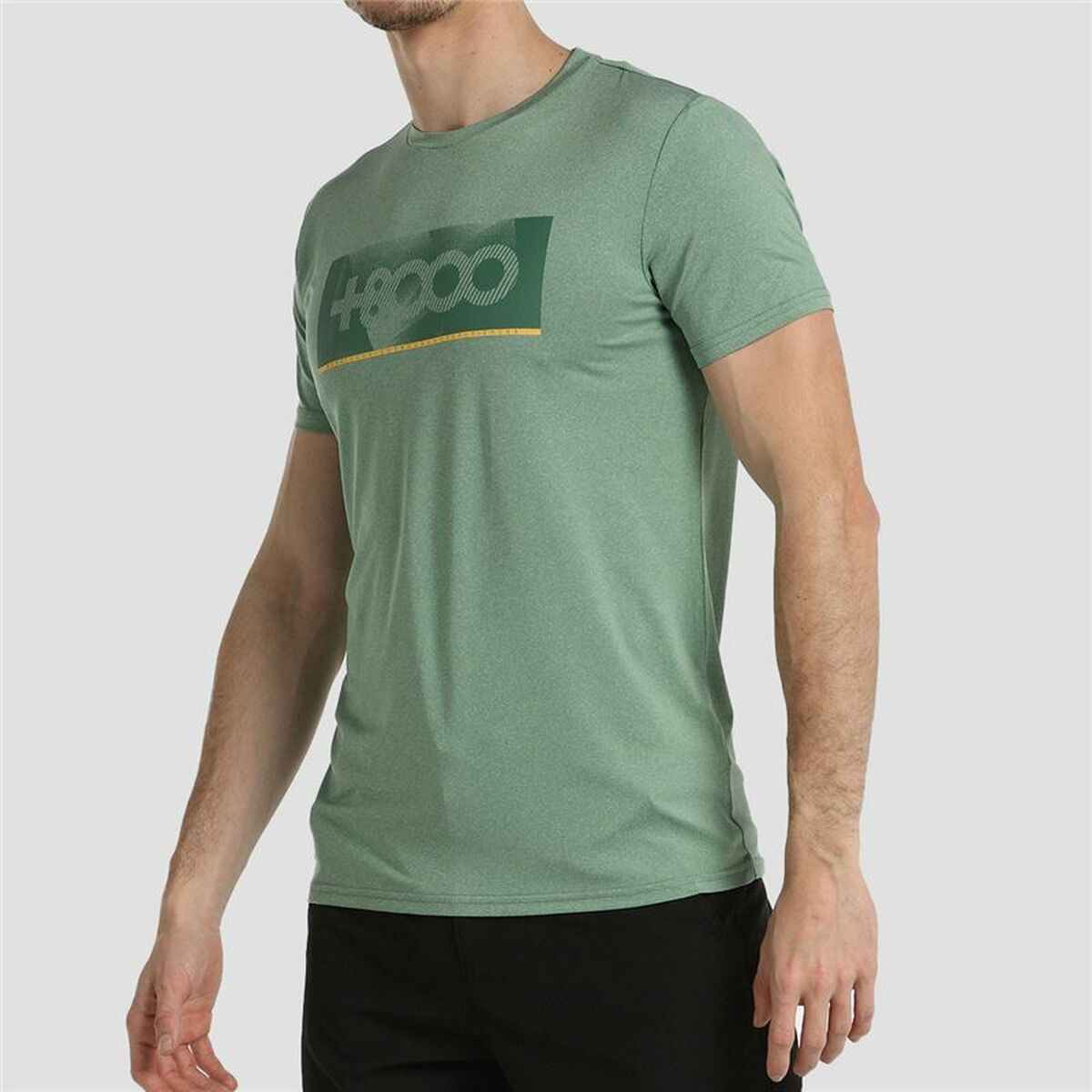 Mens Short Sleeve T-Shirt +8000 Blue