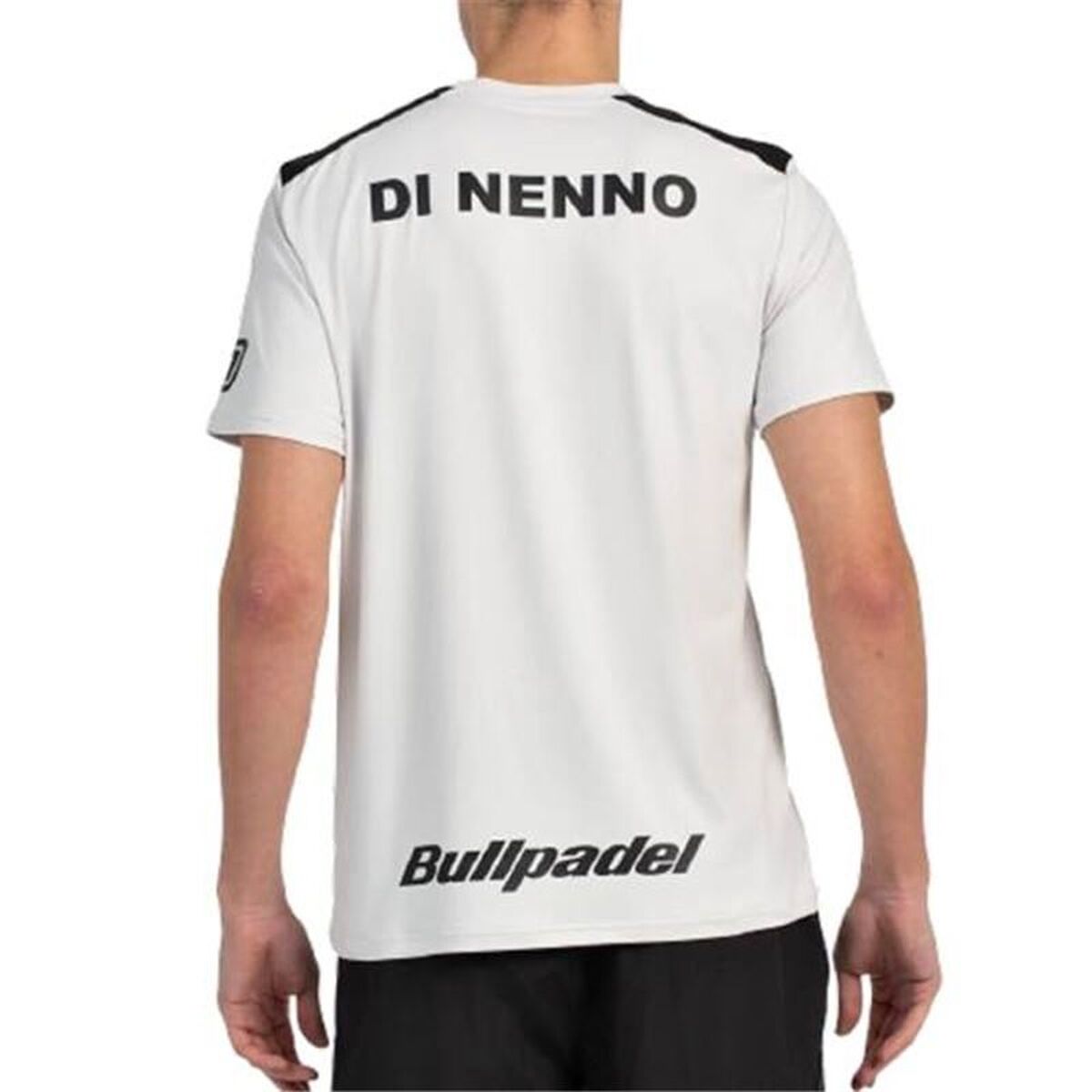 Heren-T-Shirt met Korte Mouwen Bullpadel Dinneno 25V Lichtgrijs Padel