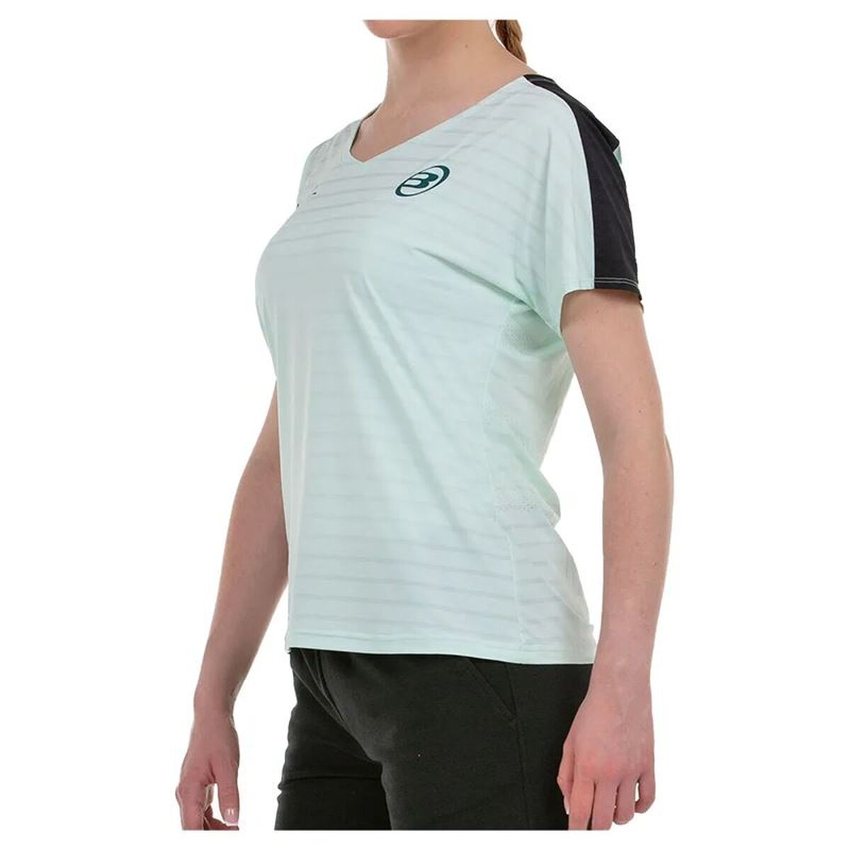 Dames-T-Shirt met Korte Mouwen Bullpadel Bea 25V Hemelsblauw Padel