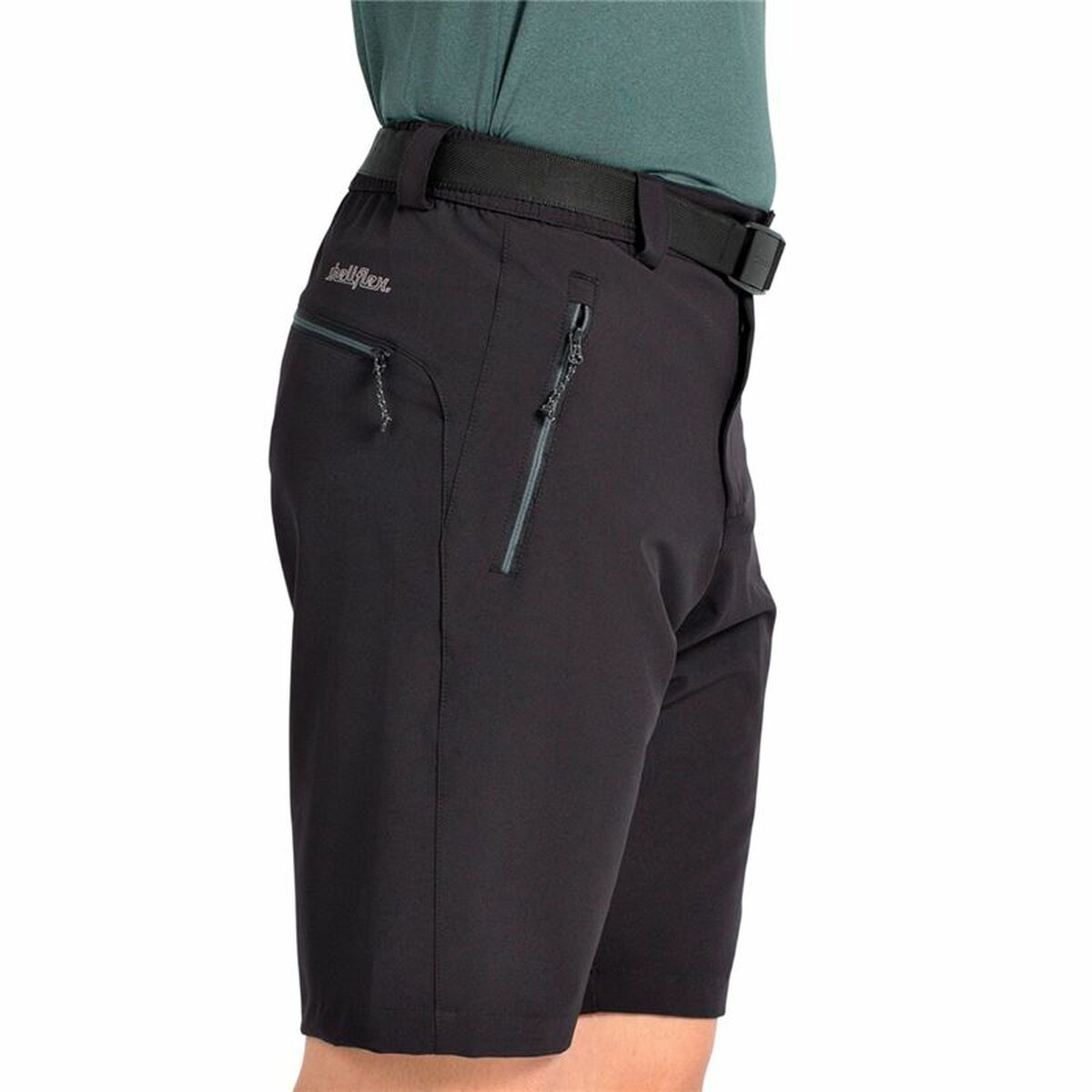 Sportbroek +8000 Delfino Zwart Berg