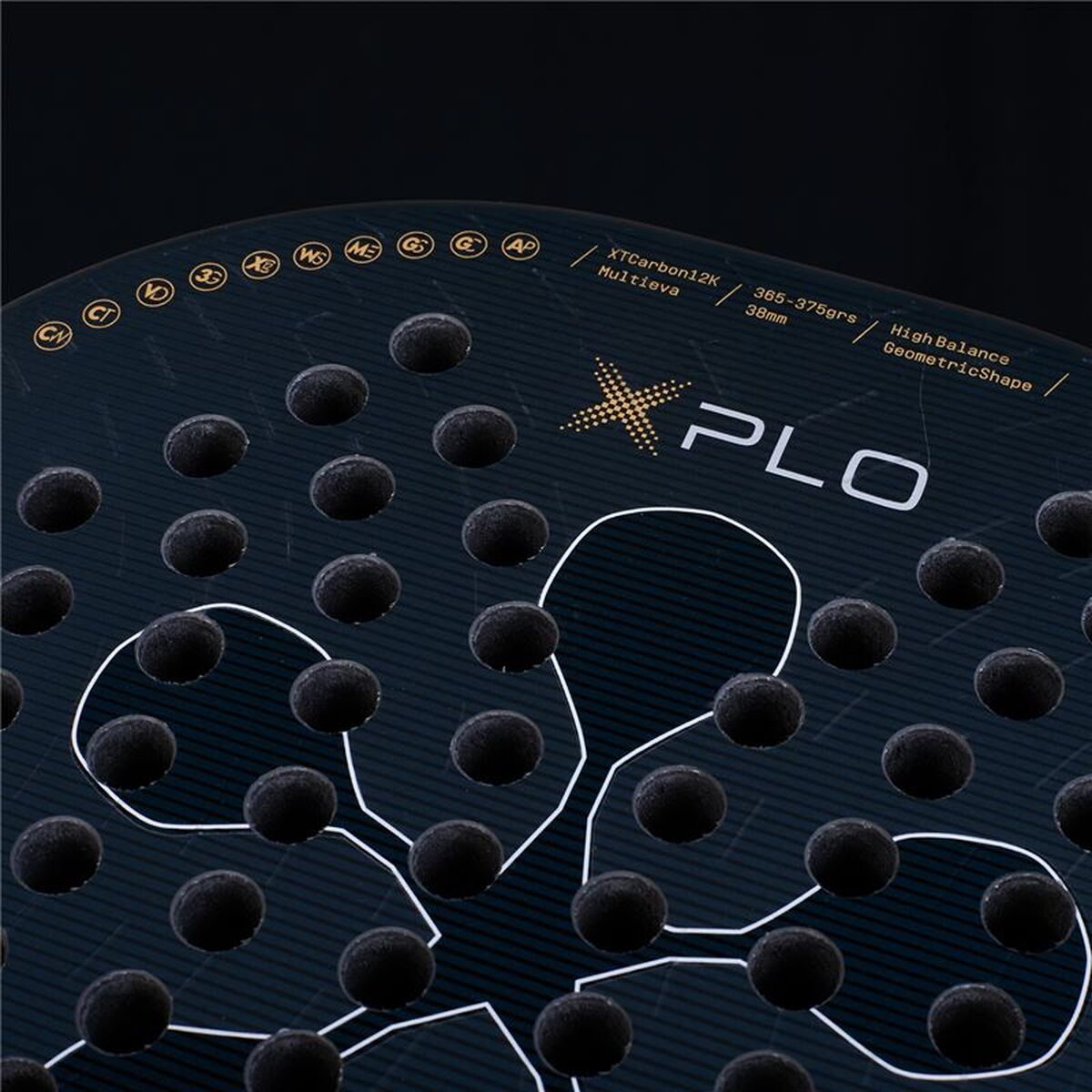 Padel Racket Bullpadel Bullpadel Xplo Premier Zwart