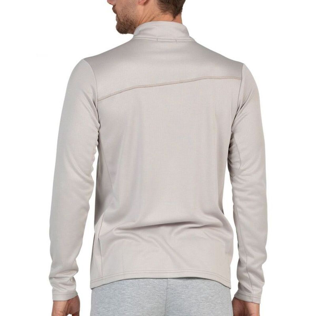 Heren-T-Shirt met Lange Mouwen +8000 Portu Beige
