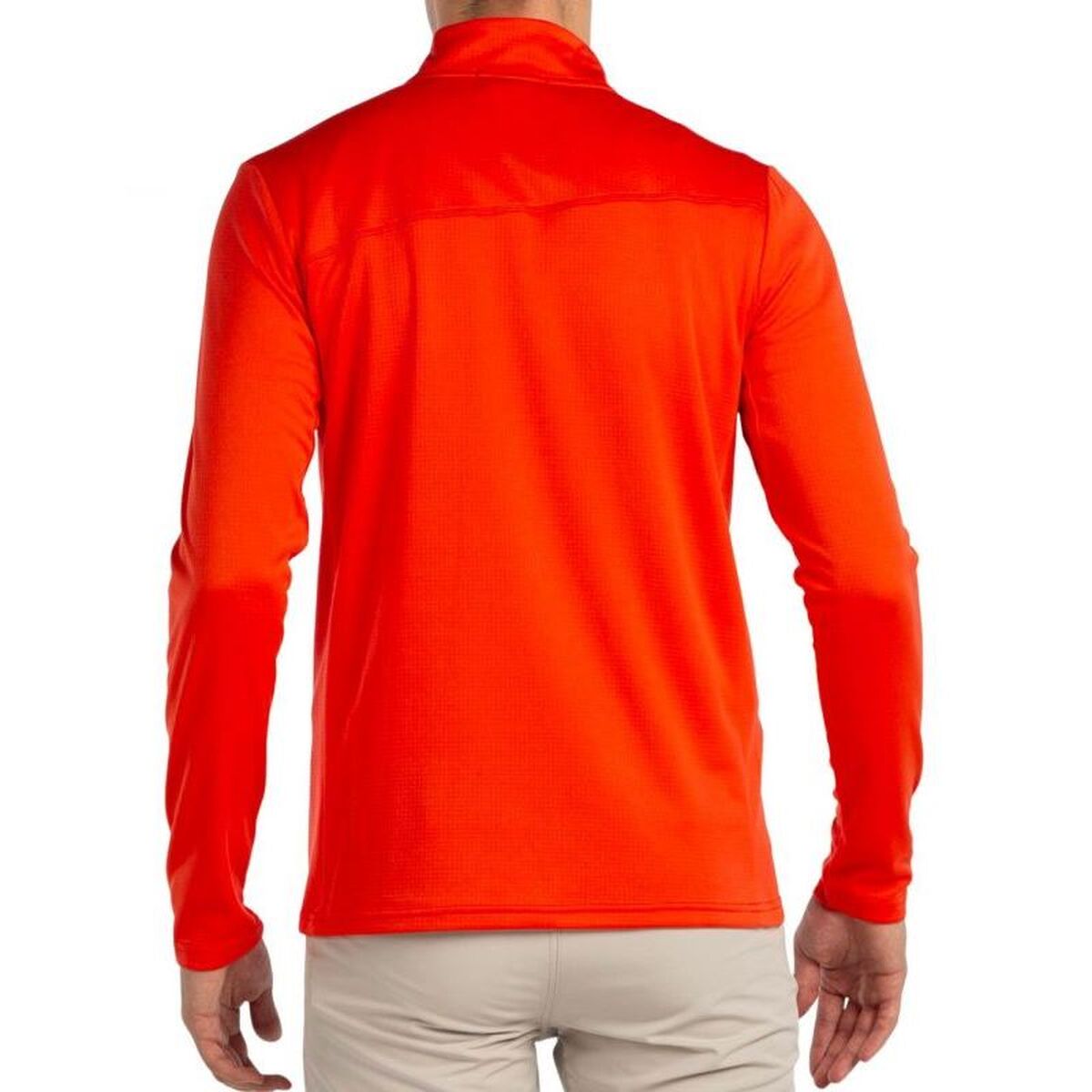 Heren-T-Shirt met Lange Mouwen +8000 Portu Oranje