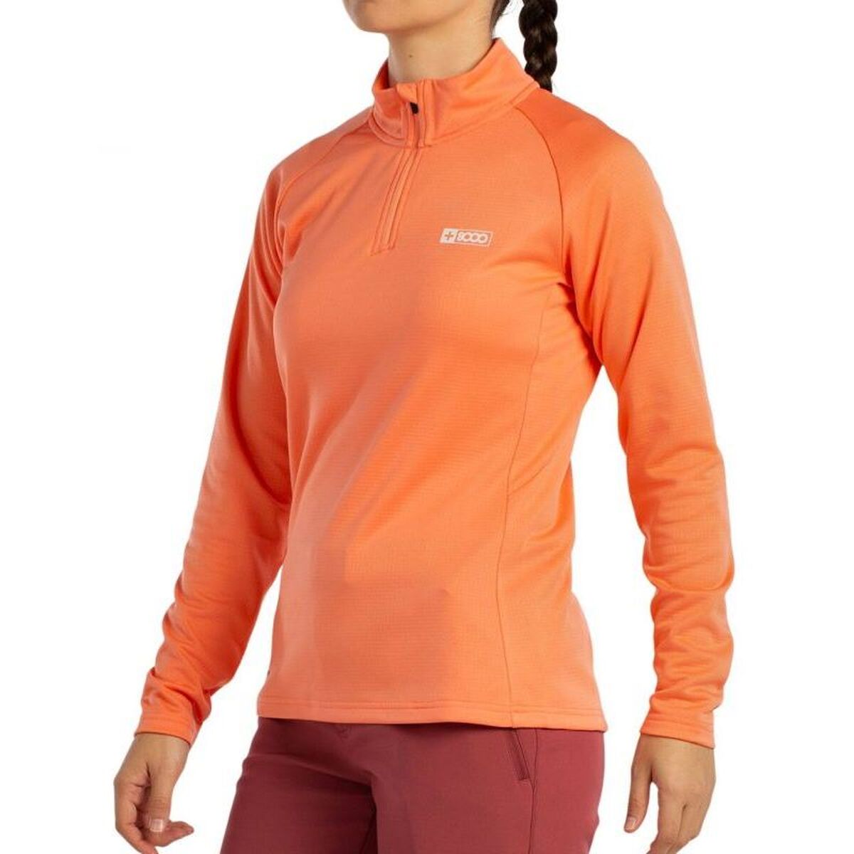 Dames T-shirt lange mouwen +8000 Lua Oranje