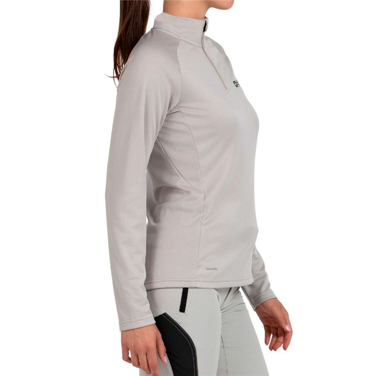 Dames T-shirt lange mouwen +8000 Lua Ivoor