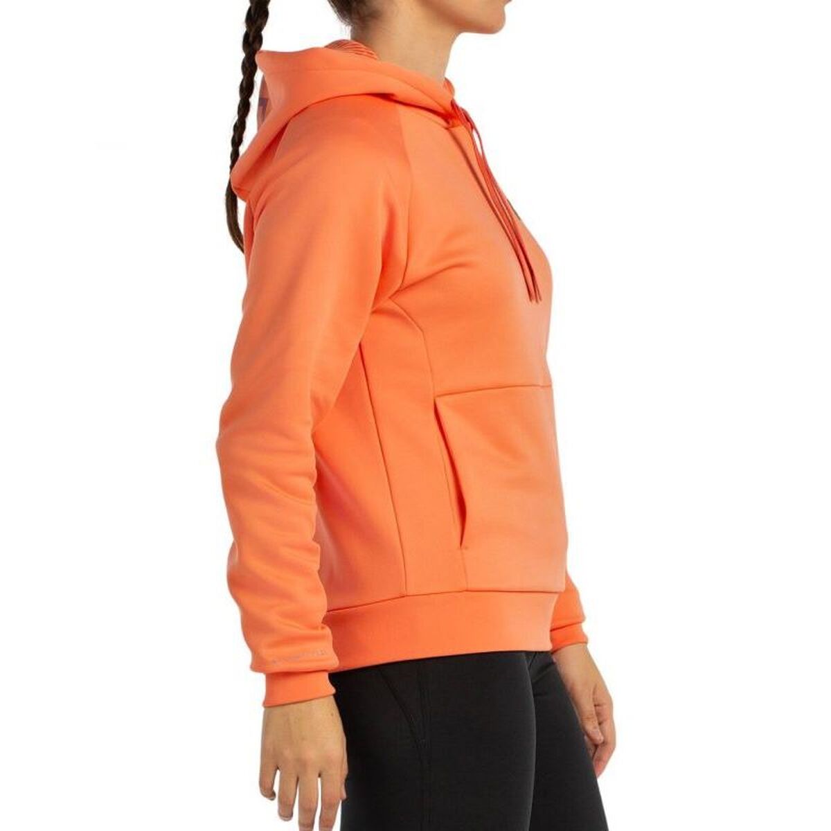 Herenhoodie +8000 Mini Oranje