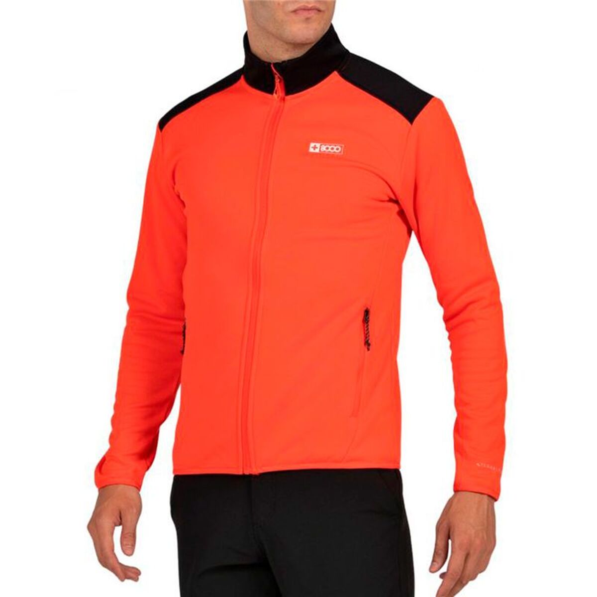 Herensweater zonder Capuchon +8000 Monmor 037 Oranje