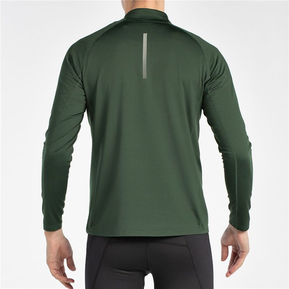 Heren-T-Shirt met Lange Mouwen +8000 Truco Olijf