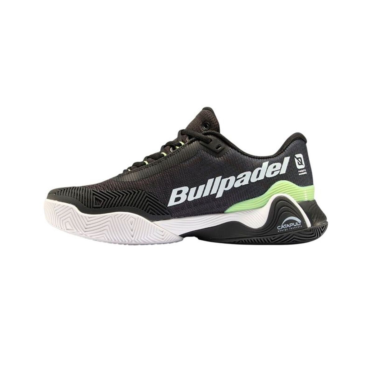 Adult’s Padel Trainers Bullpadel Hack Vibram 25I Black