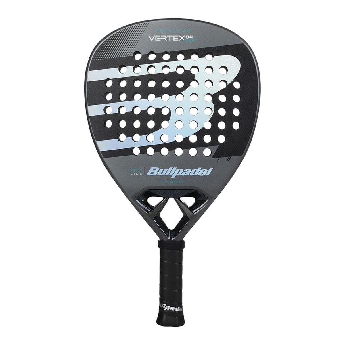 Padel Racket Bullpadel Vertex 04 Comfort Pro Line 2026 Zwart Koolstofvezel