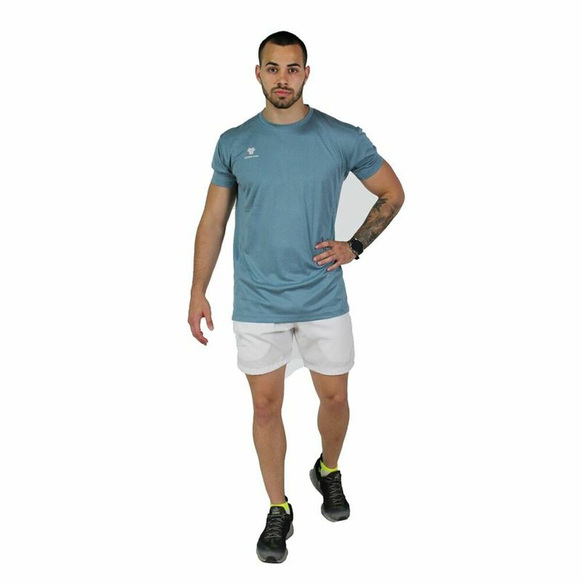 Camiseta de Manga Corta Cartri Roger Aguamarina