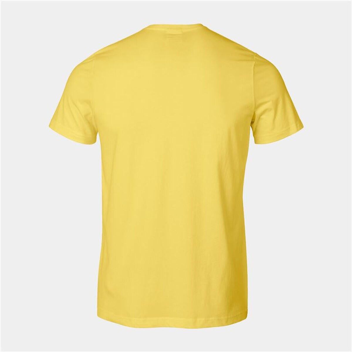 Mens Short Sleeve T-Shirt Joma Sport Versalles Yellow (L)