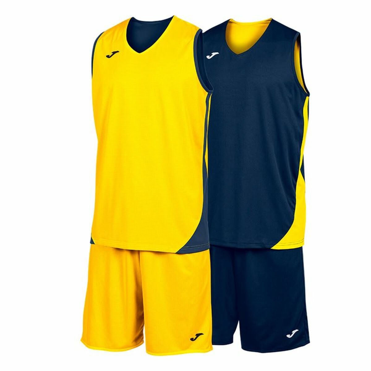 Adult’s Sports Outfit Joma Sport Kansas Yellow Multicolour Navy Blue 2 Pieces Adult’s Sports Outfit Joma Sport Kansas Yellow Multicolour Navy Blue 2 Pieces