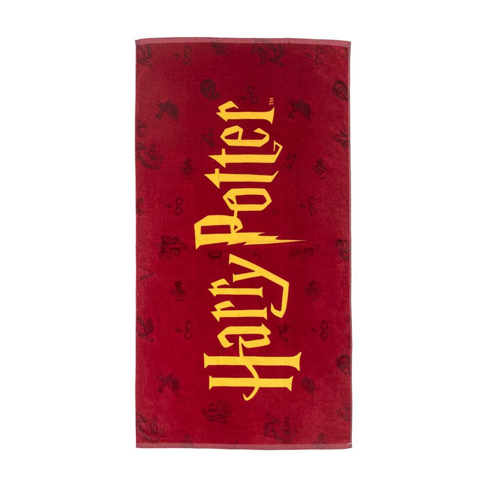 Beach Towel Harry Potter Red (70 x 140 cm)
