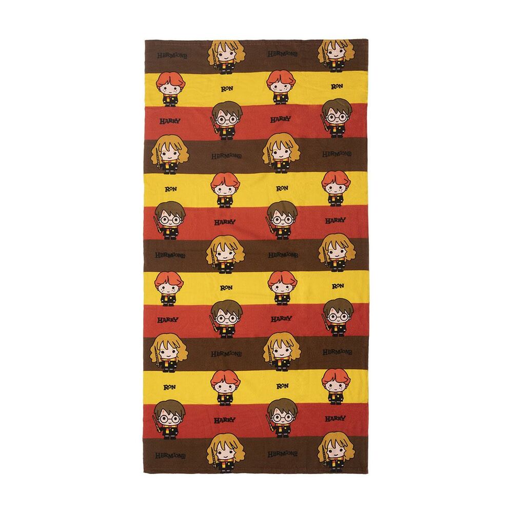 Strandhåndklæde Harry Potter Multifarvet (70 x 140 cm)