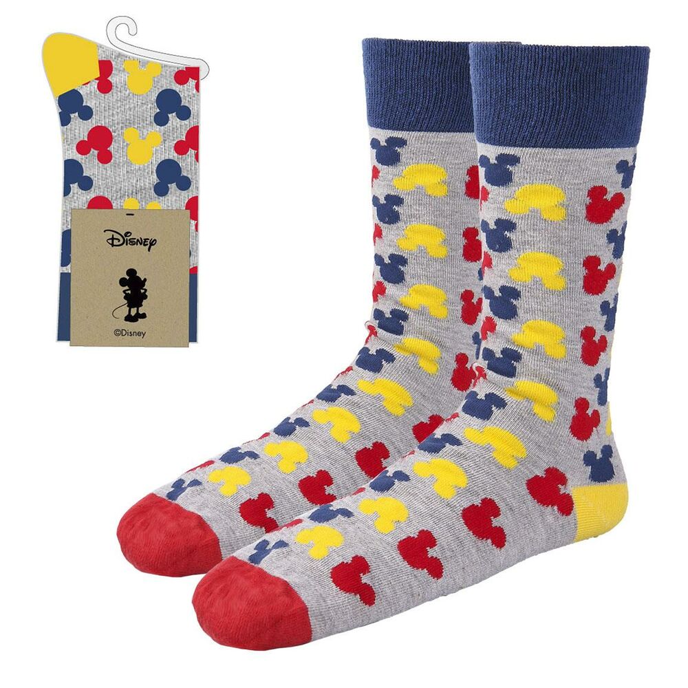 Chaussettes Mickey Mouse Gris