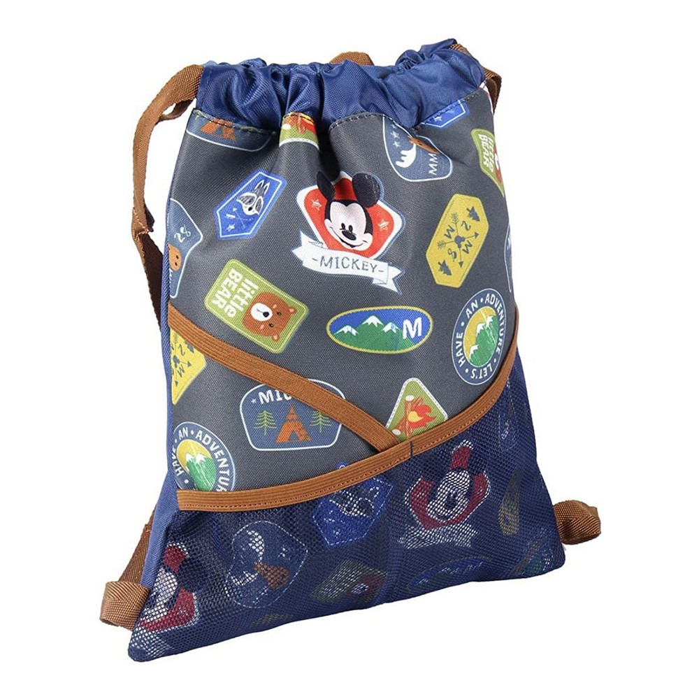 Child's Backpack Bag Mickey Mouse Blue (27 x 33 x 1 cm)