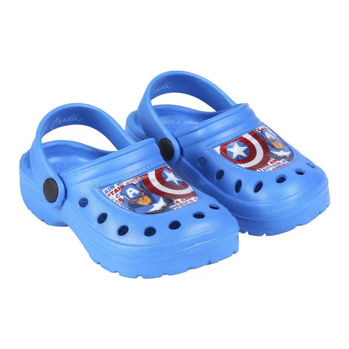 Strandklompen The Avengers Blauw 25