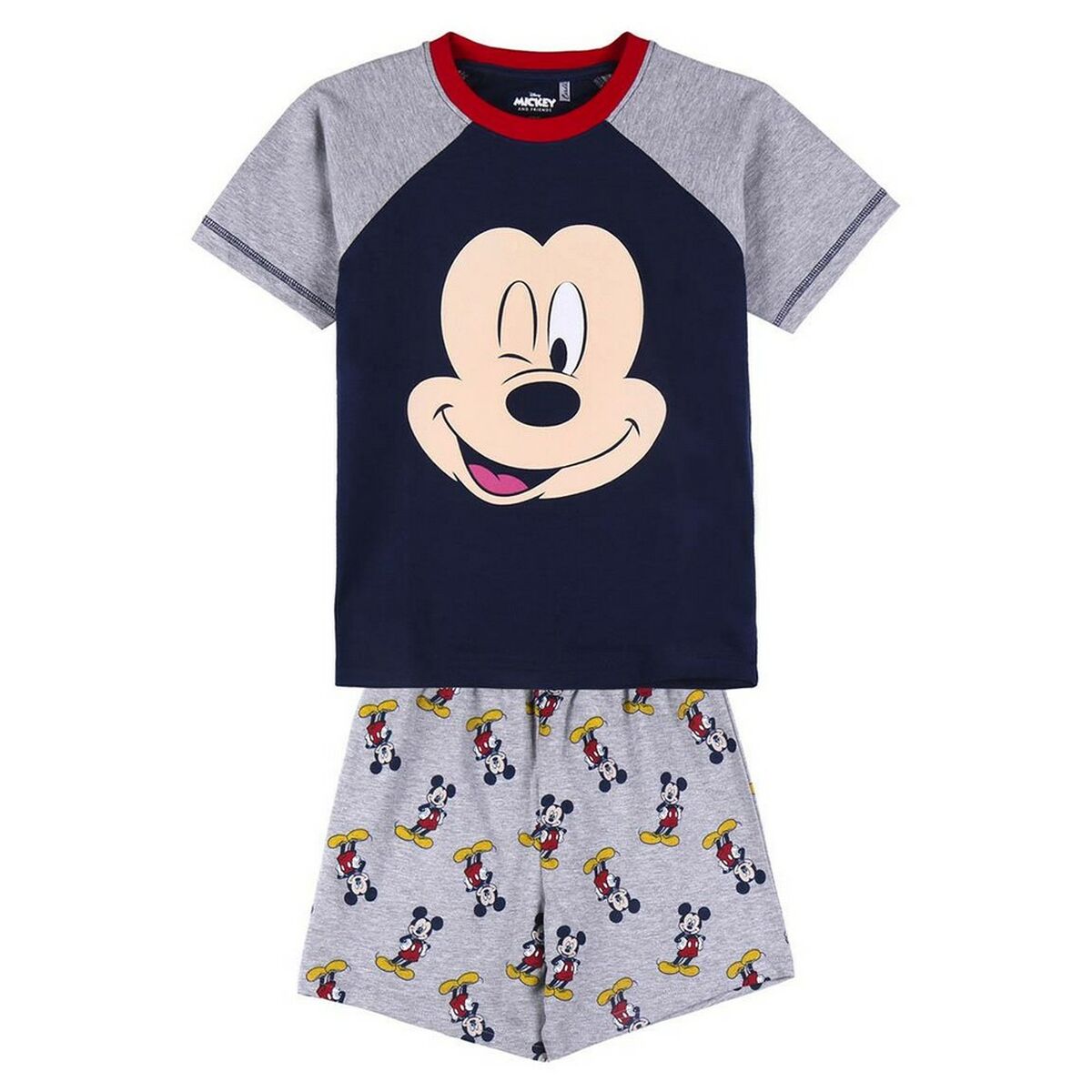 Les enfants méritent ce qu’il y a de mieux, nous vous présentons donc Pyjama D'Été Mickey Mouse Gris, idéal pour ceux qui cherchent des produits de qualité pour les plus petits ! Procurez-vous Mickey Mouse et bien d’autres marques et licences aux meilleurs prix ! Type: PyjamaGenre: EnfantCouleur: GrisComposition: 100 % coton
