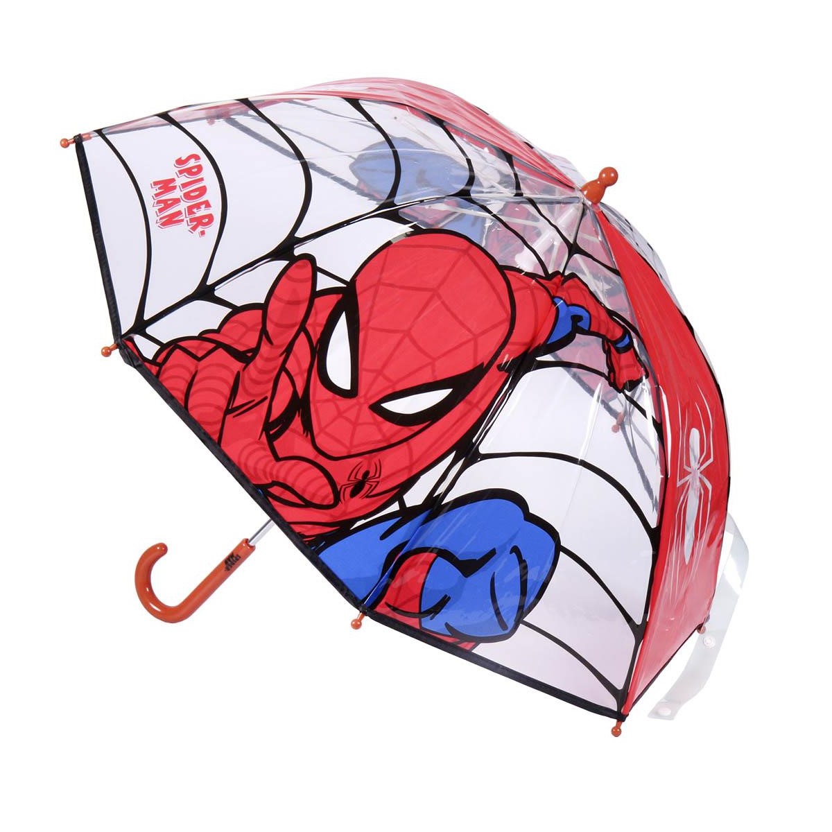 Parapluie Spiderman 45 cm Rouge