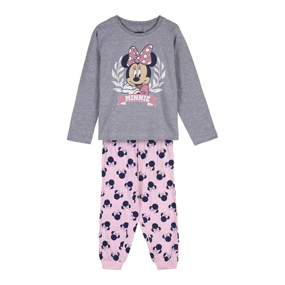 Pyjama Enfant Minnie Mouse Gris