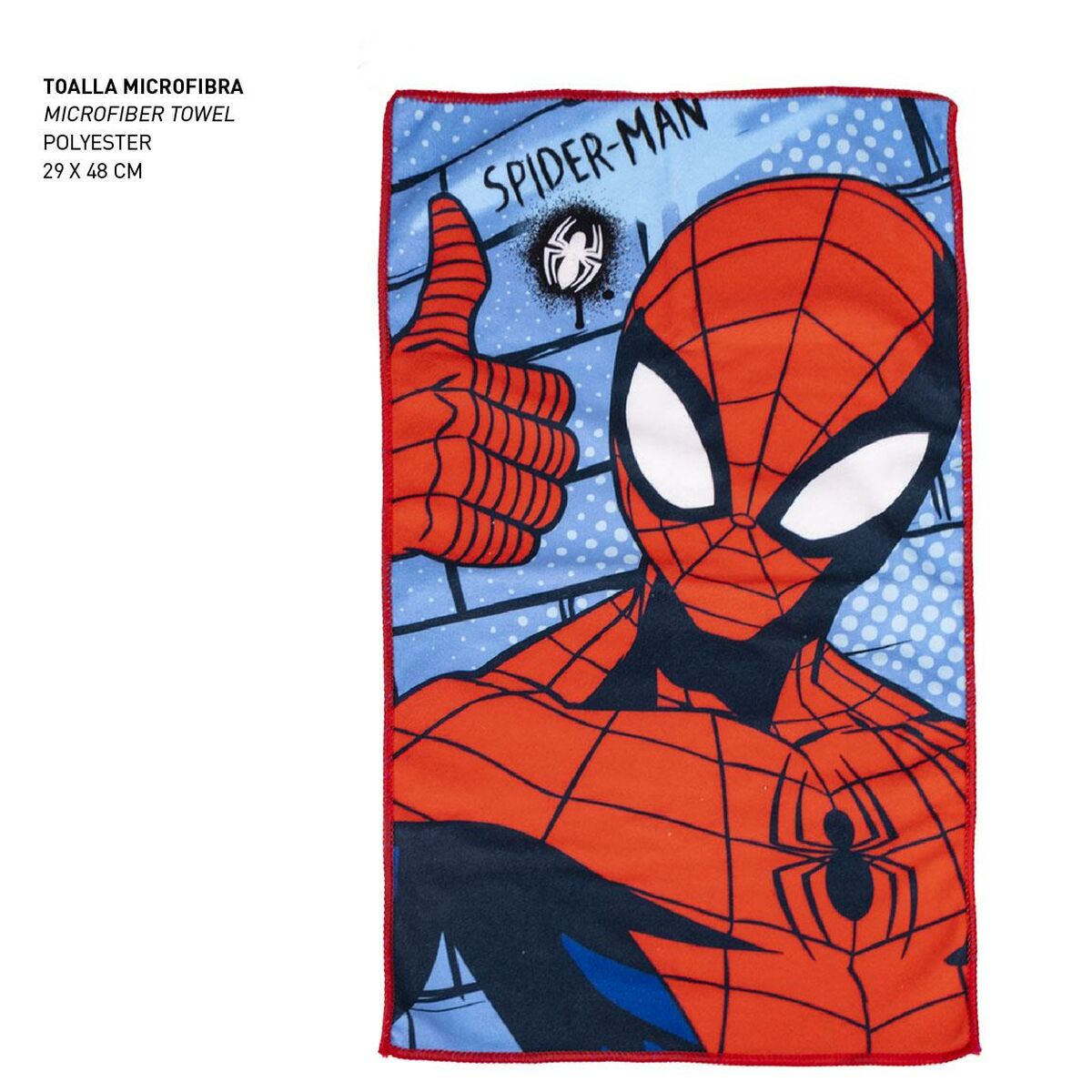 Image secondaire de Ensemble de Toilette pour Enfant de Voyage Spider-Man 4 Pièces Rouge 23 x 15 x 8 cm