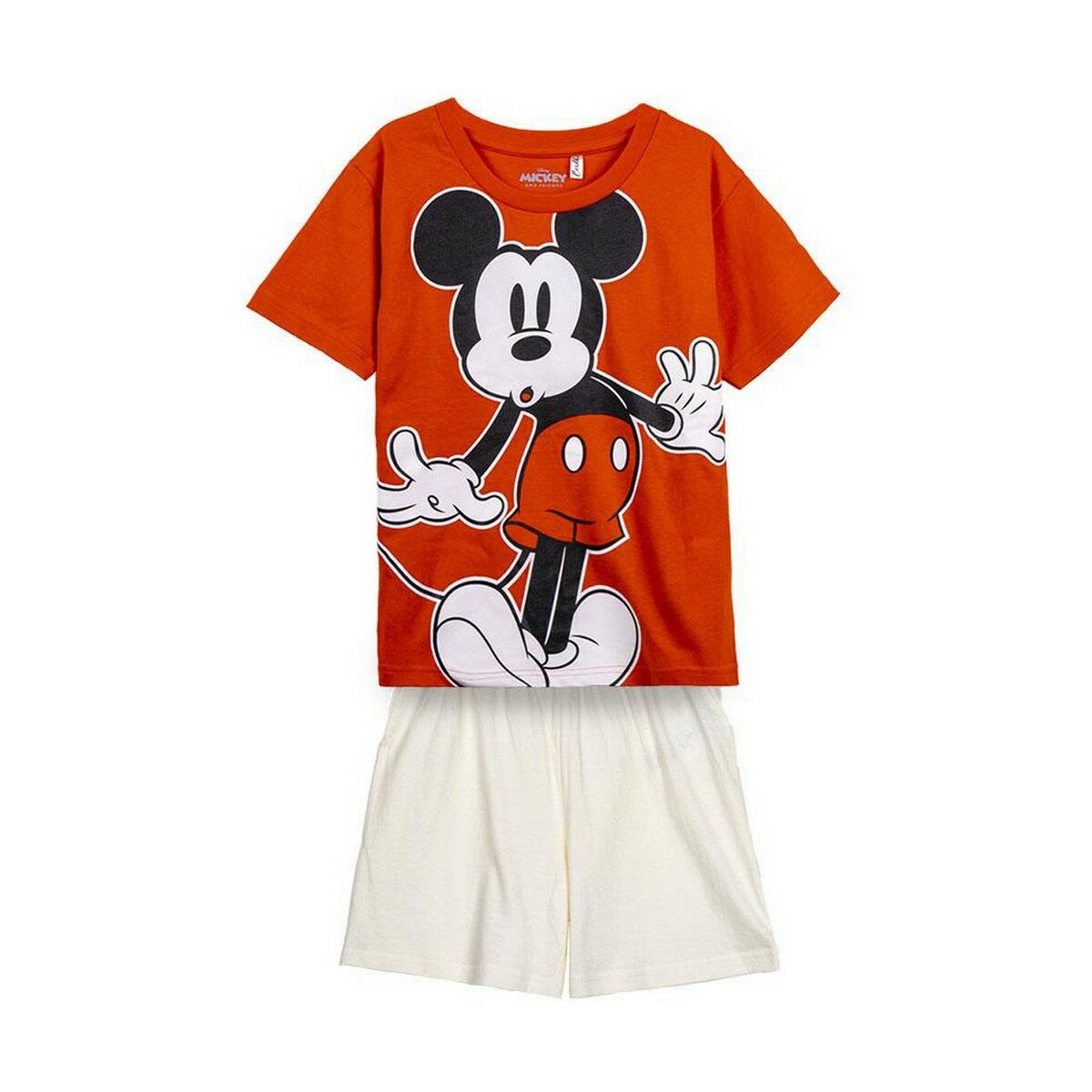 Pyjama Enfant Mickey Mouse Rouge