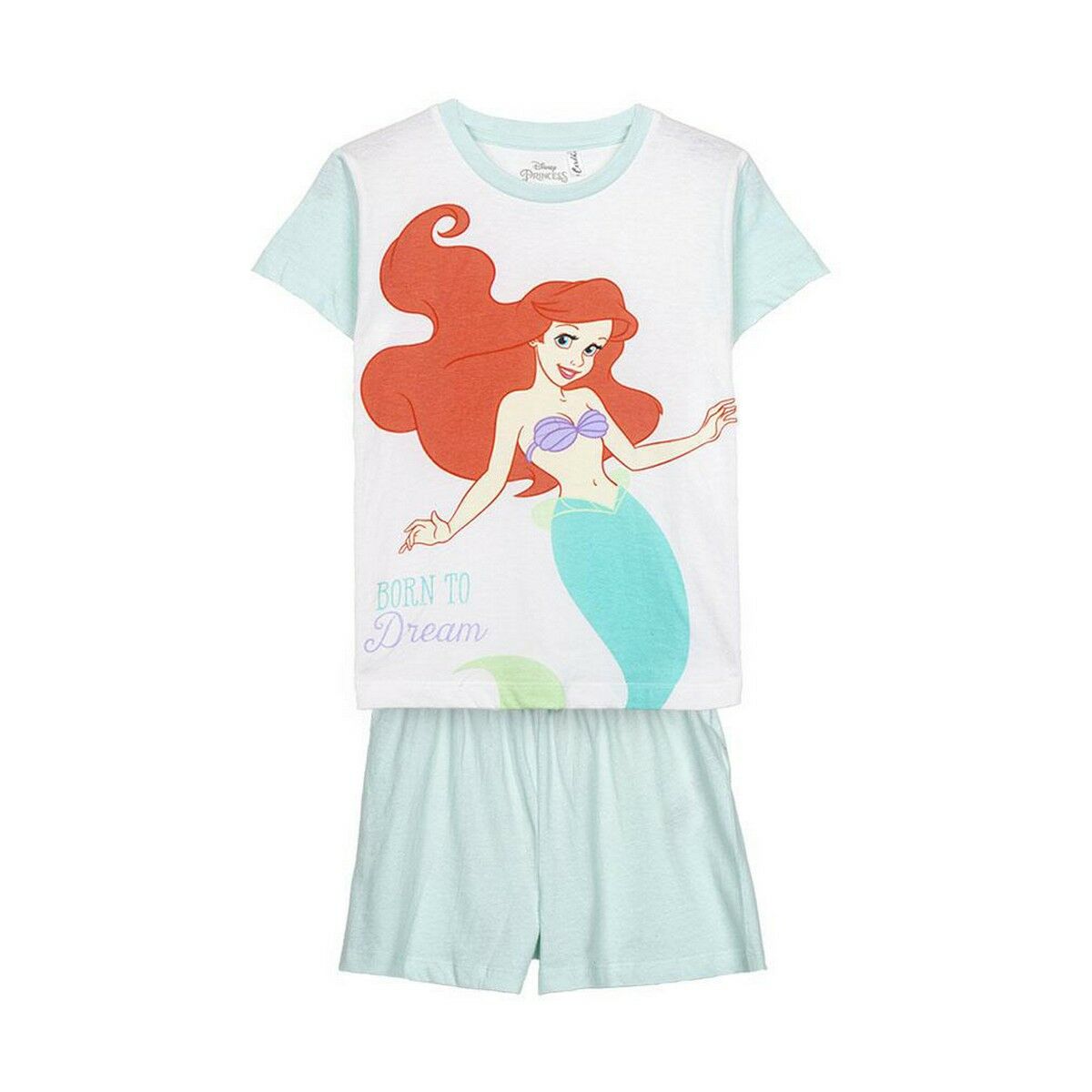 Pyjama Enfant Princesses Disney Vert