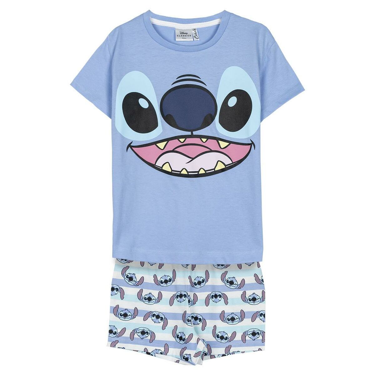 Pyjama Enfant Stitch Bleu