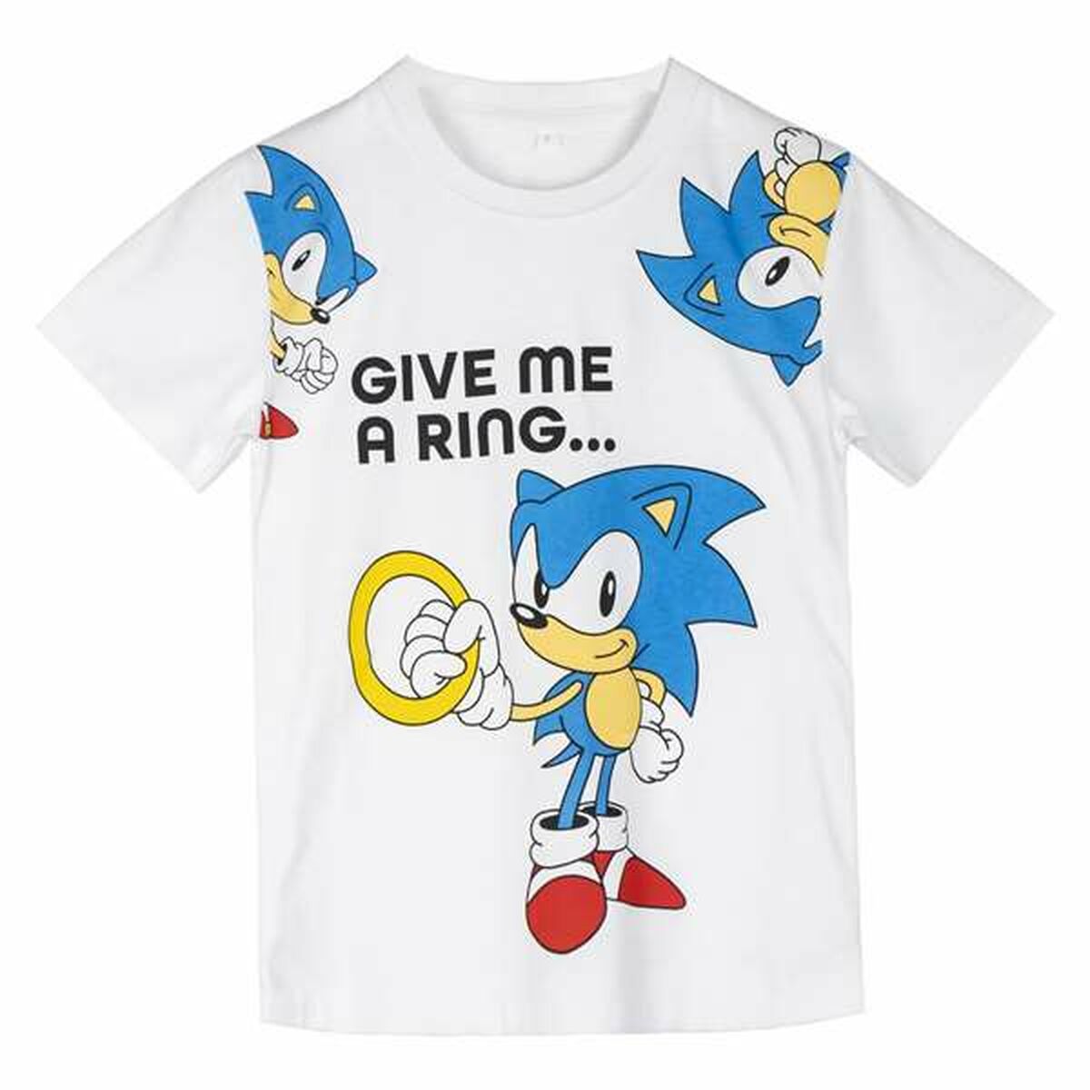 Børne Kortærmet T-shirt Sonic 12 år