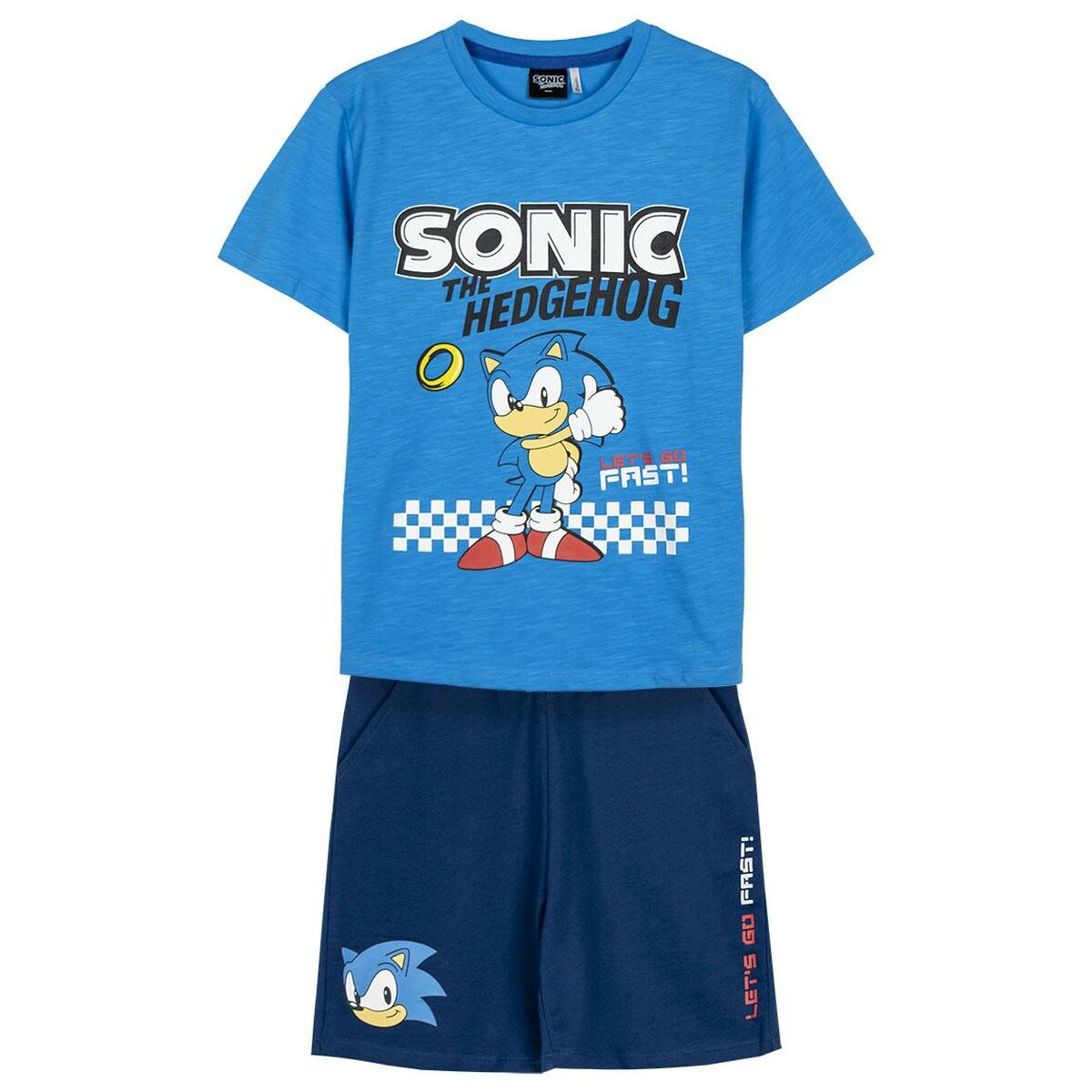 Ensemble de Vêtements Sonic Bleu