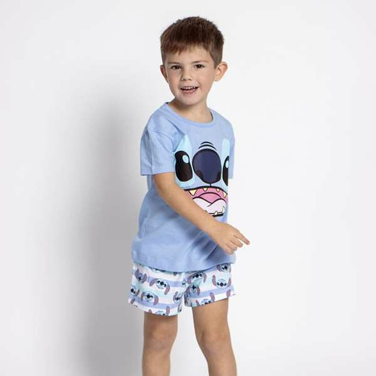 Children’s Pyjama Stitch Blue (6 Years)
