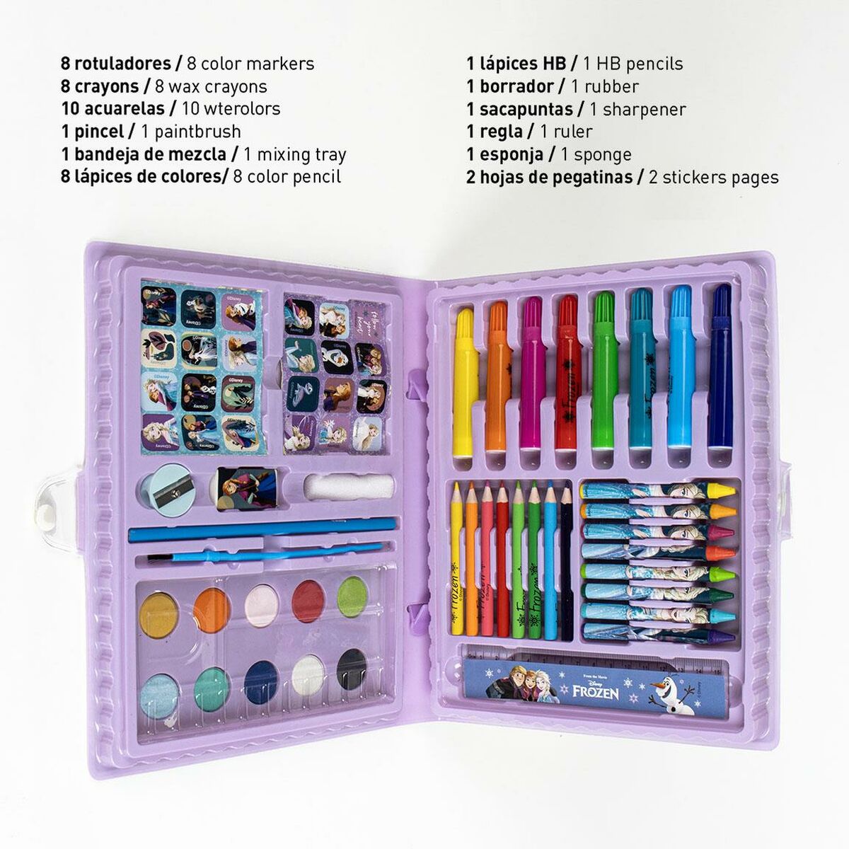 Image secondaire de Kit de Dessin Frozen 52 Pièces