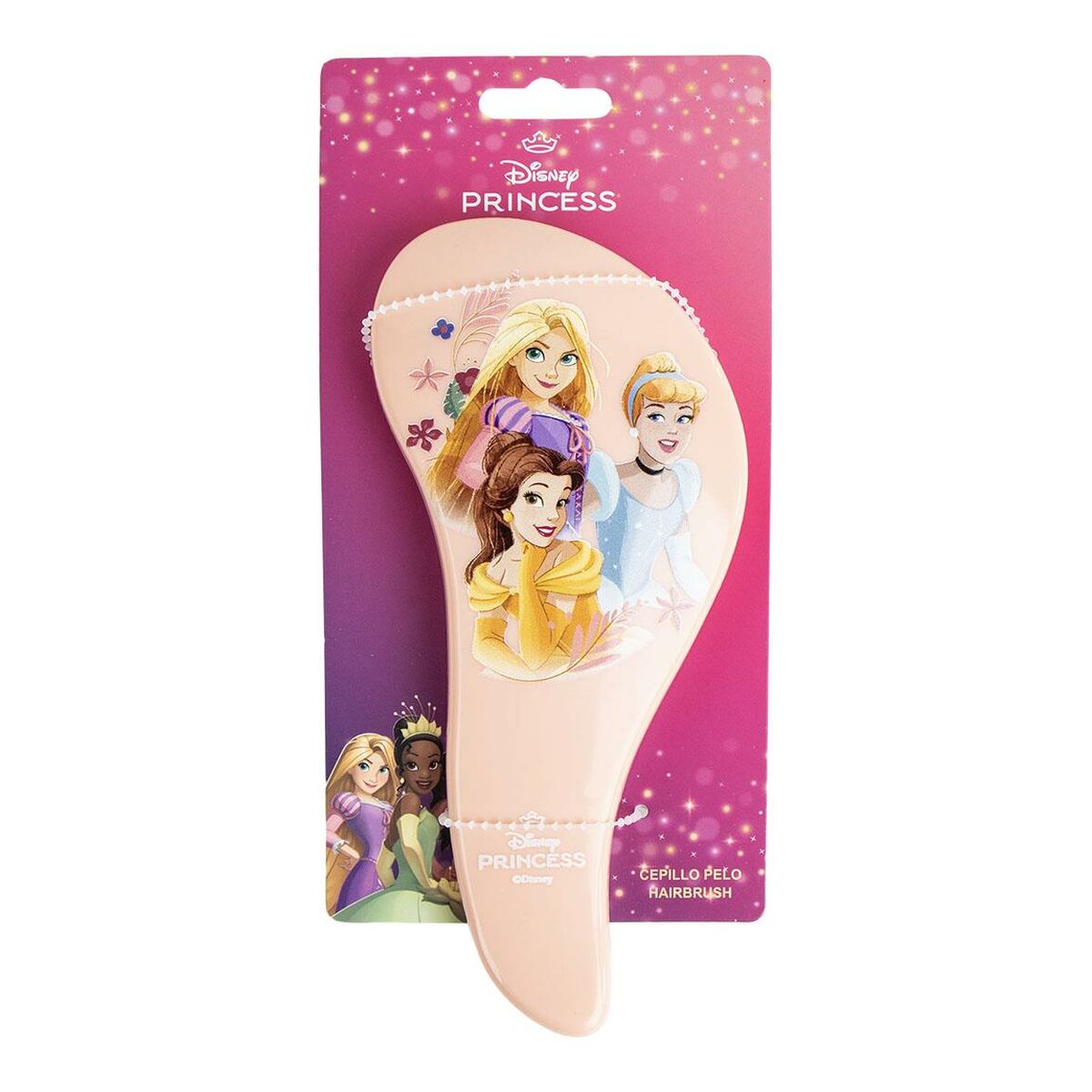 Image secondaire de Brosse Démêlante Disney Princess Rose 100 % ABS