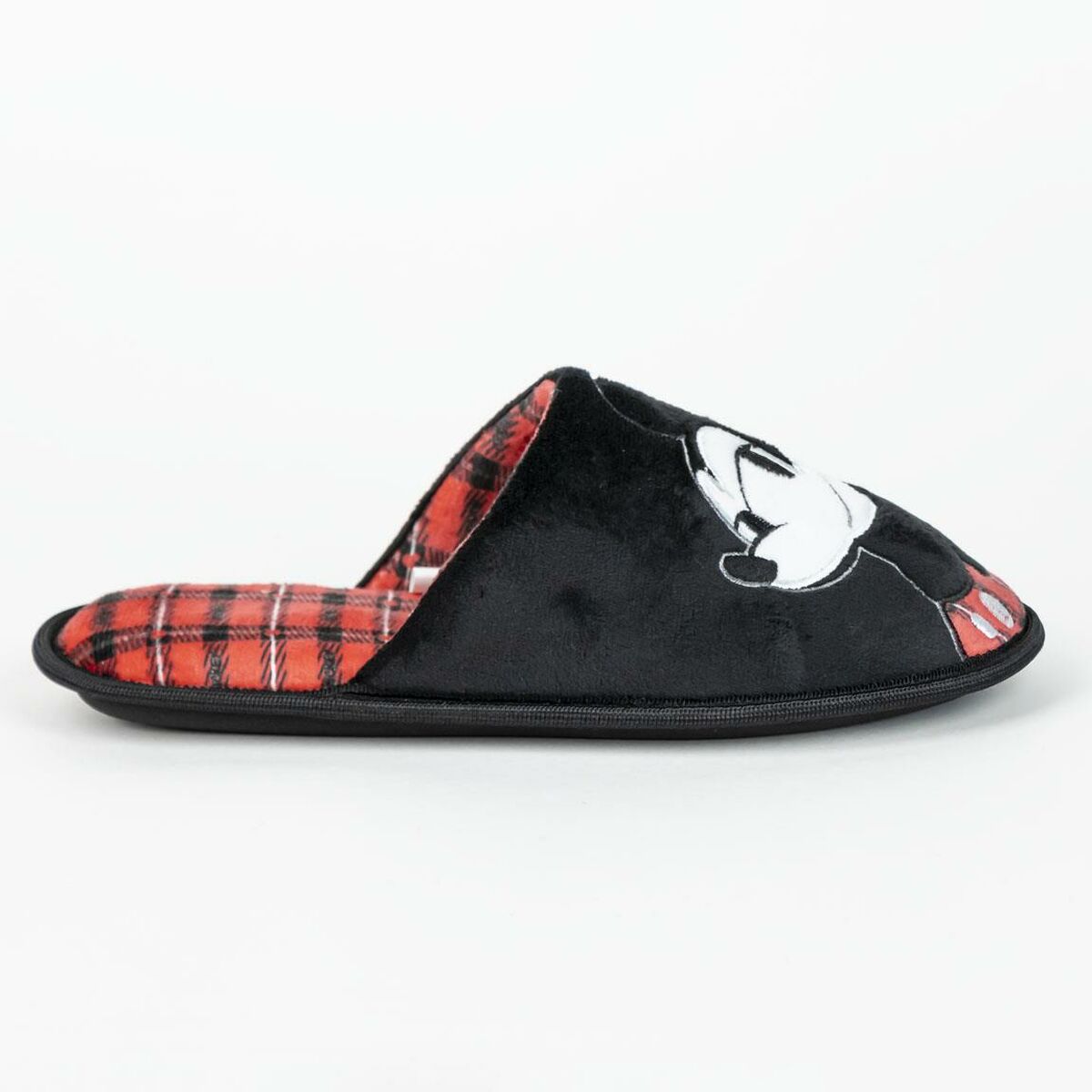 Slippers Voor in Huis Mickey Mouse Zwart